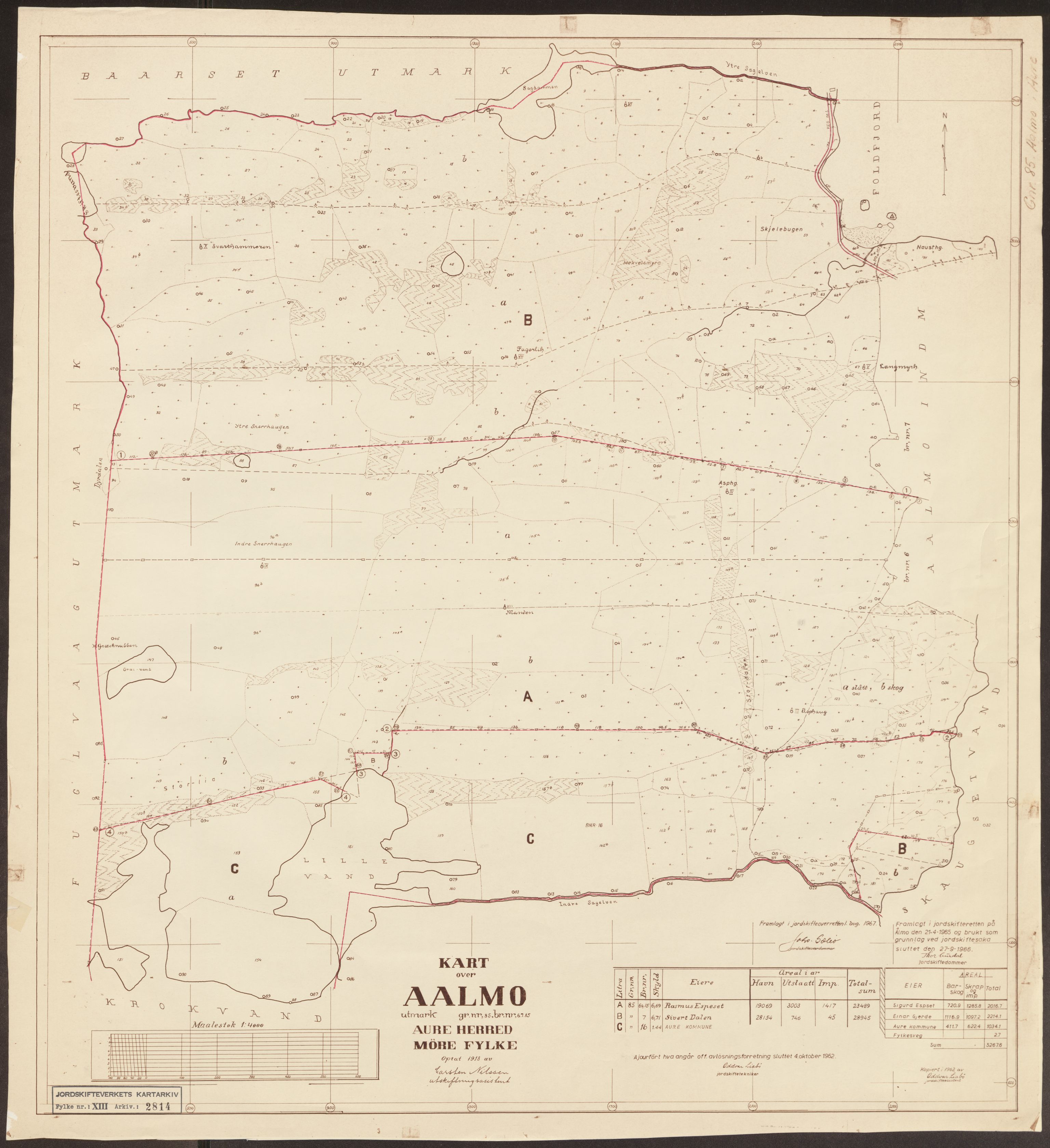 Jordskifteverkets kartarkiv, AV/RA-S-3929/T, 1859-1988, s. 3542