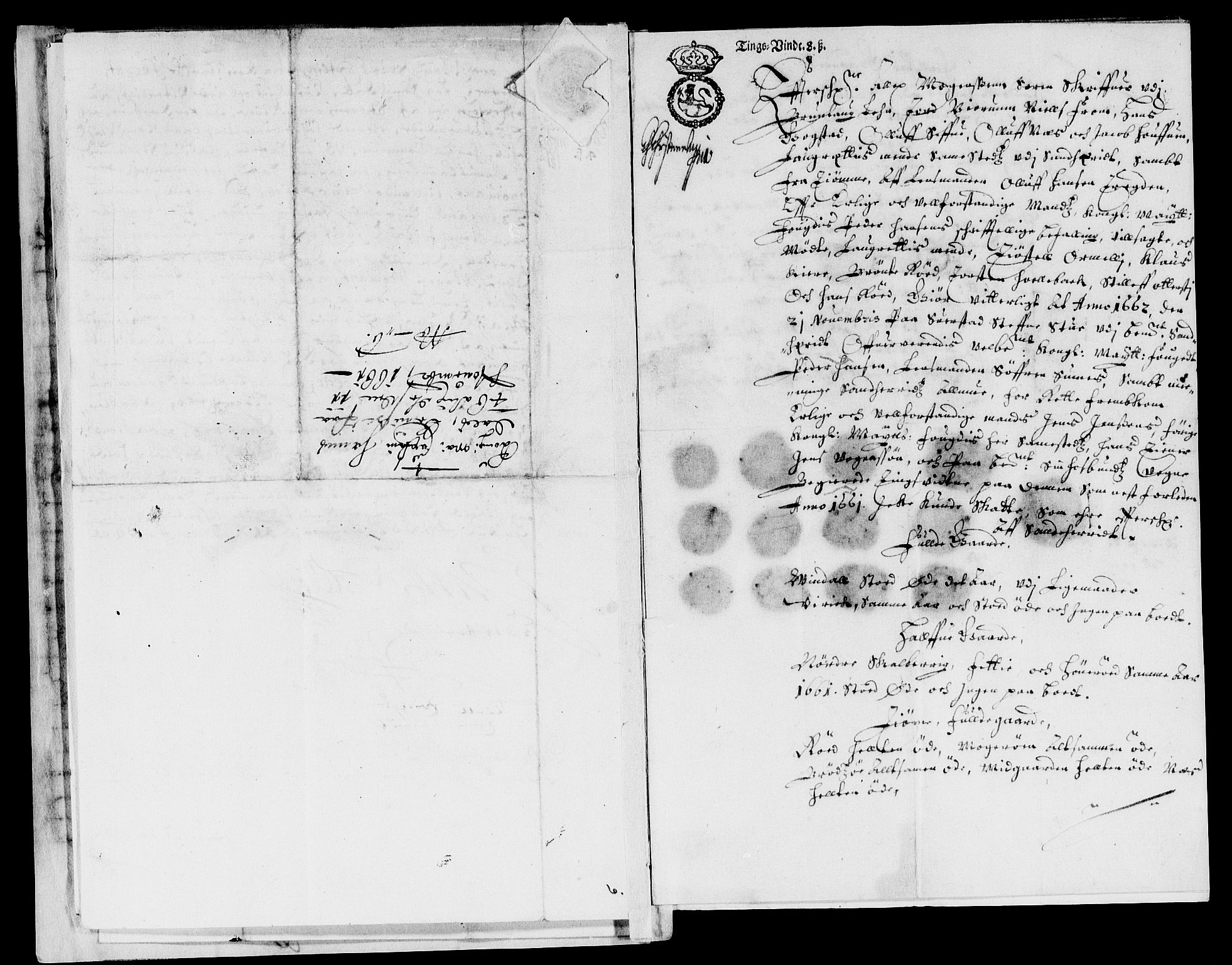 Rentekammeret inntil 1814, Reviderte regnskaper, Lensregnskaper, AV/RA-EA-5023/R/Rb/Rbl/L0013: Brunla len, 1660-1662