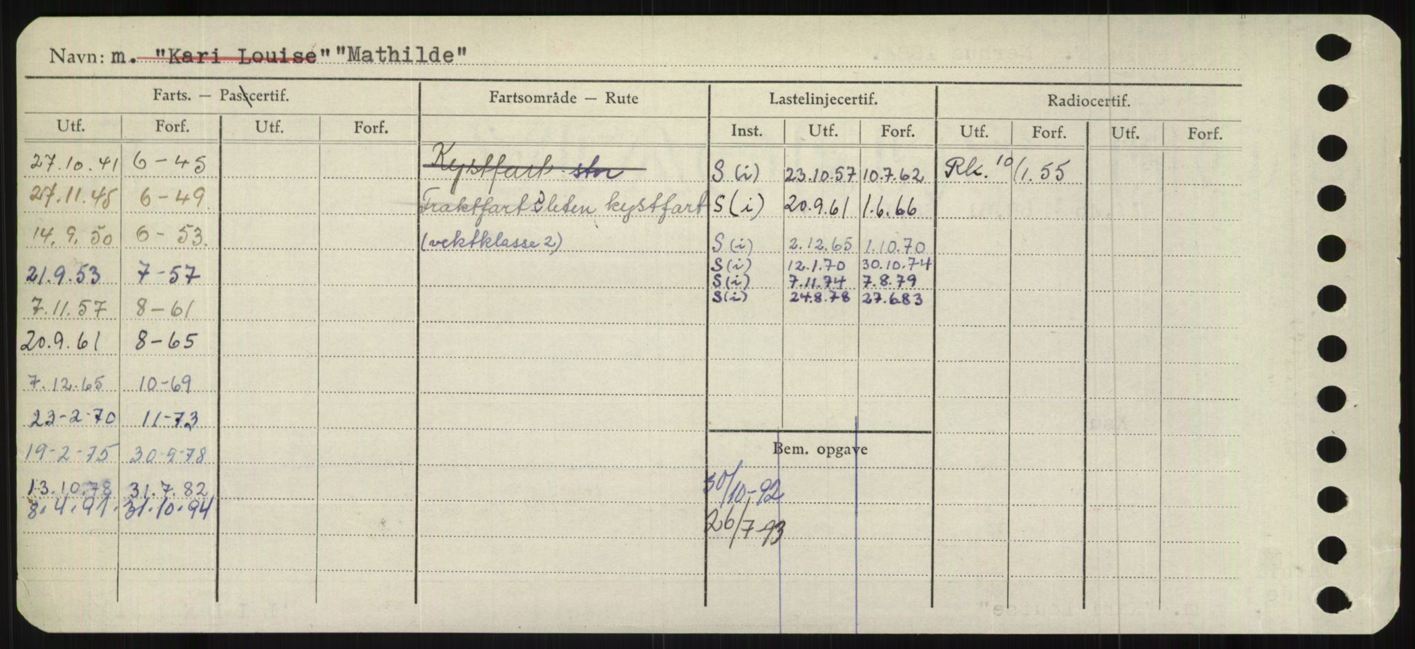 Sjøfartsdirektoratet med forløpere, Skipsmålingen, RA/S-1627/H/Ha/L0004/0001: Fartøy, Mas-R / Fartøy, Mas-Odd, s. 10