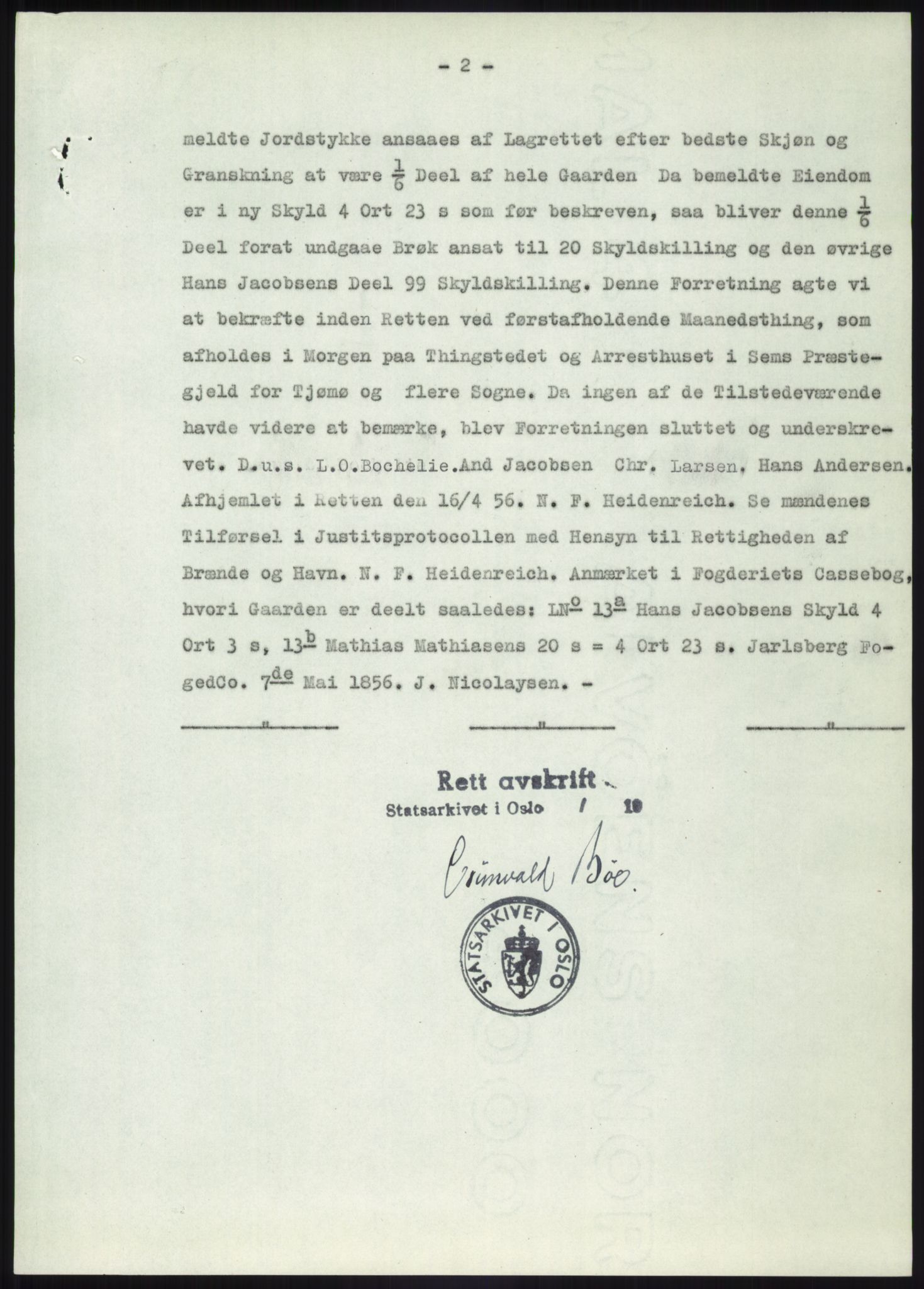 Statsarkivet i Kongsberg, SAKO/A-0001, 1944-1954, s. 409