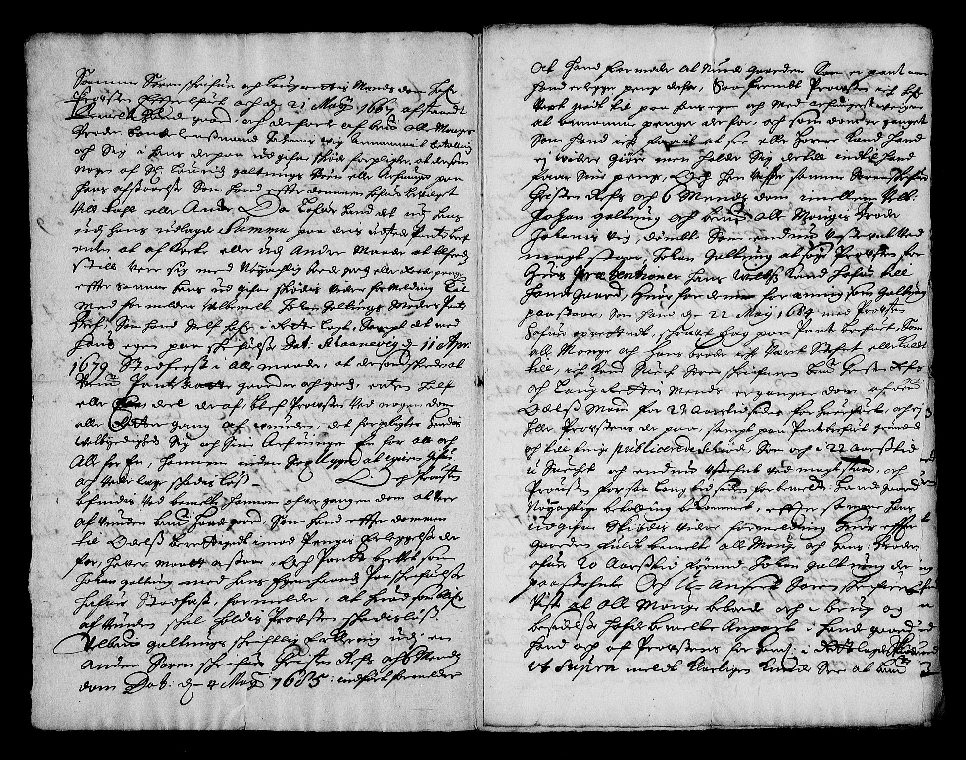 Stattholderembetet 1572-1771, RA/EA-2870/Af/L0003: Avskrifter av vedlegg til originale supplikker, nummerert i samsvar med supplikkbøkene, 1689-1691, s. 11