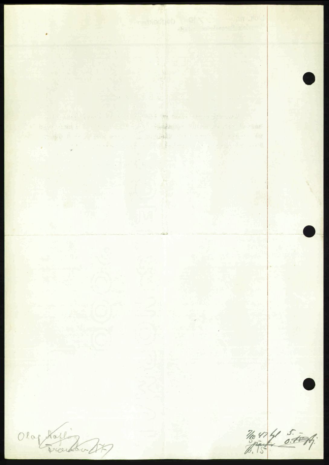 Romsdal sorenskriveri, SAT/A-4149/1/2/2C: Pantebok nr. A24, 1947-1947, Dagboknr: 2486/1947