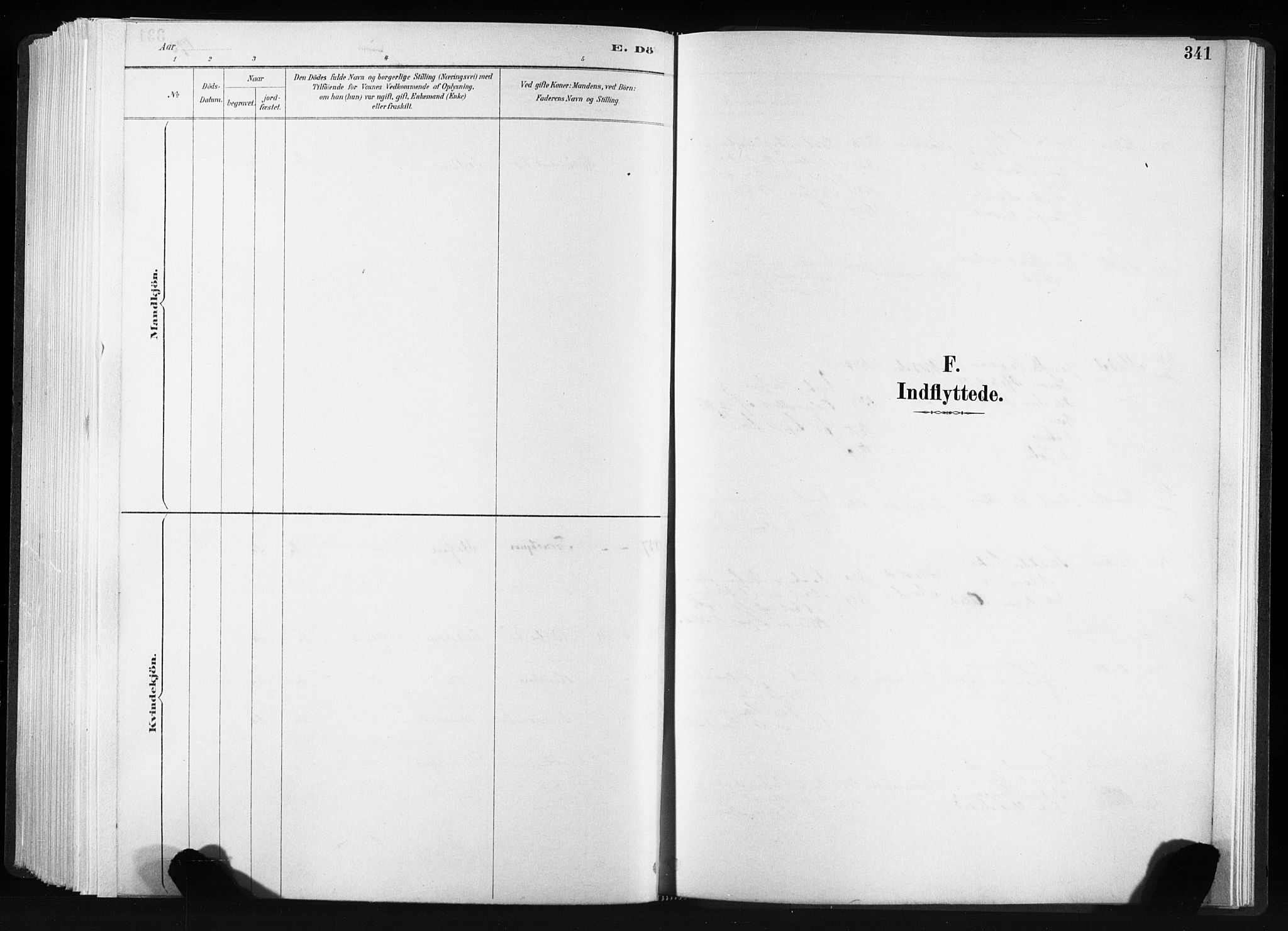 Ministerialprotokoller, klokkerbøker og fødselsregistre - Sør-Trøndelag, SAT/A-1456/606/L0300: Ministerialbok nr. 606A15, 1886-1893, s. 341