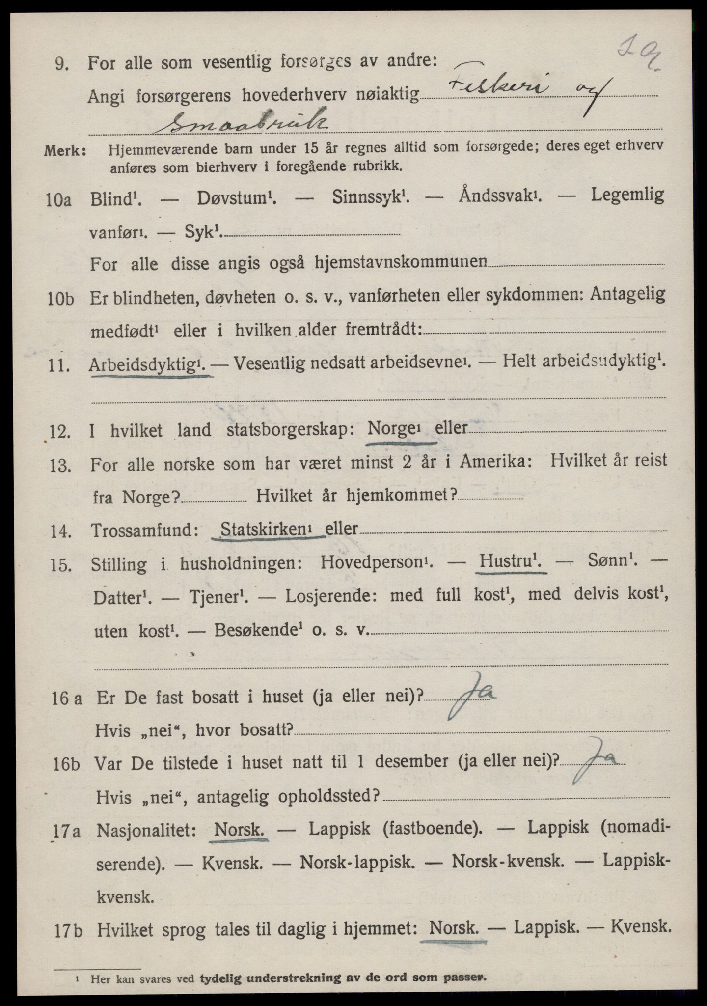 SAT, Folketelling 1920 for 1630 Å herred, 1920, s. 5387