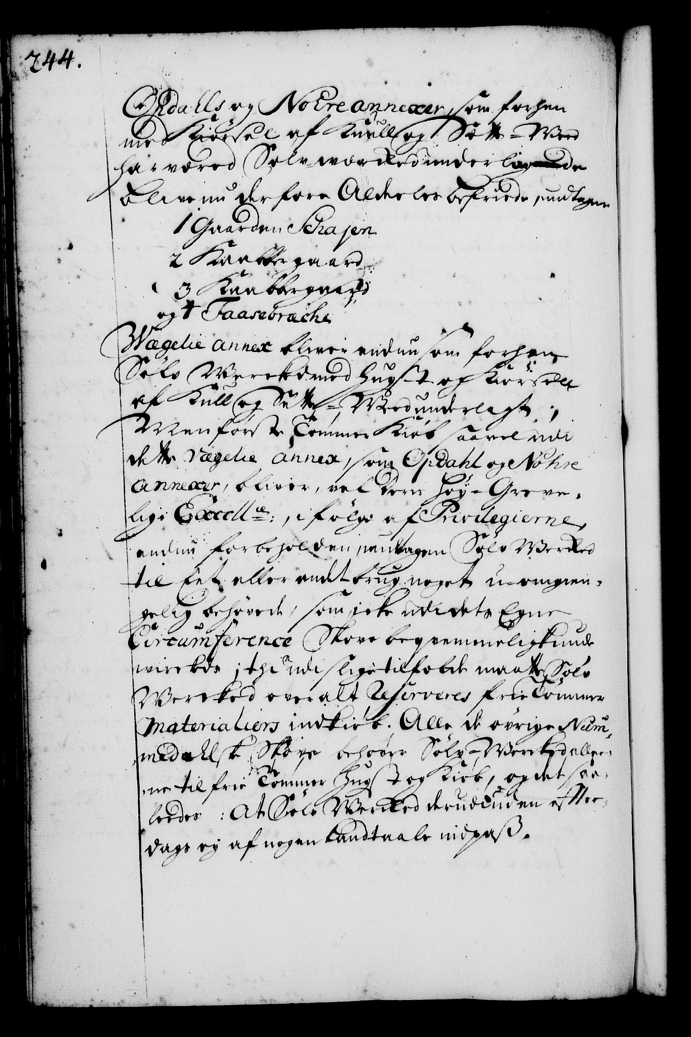 Rentekammeret, Kammerkanselliet, RA/EA-3111/G/Gg/Gga/L0001: Norsk ekspedisjonsprotokoll med register (merket RK 53.1), 1720-1723, s. 244