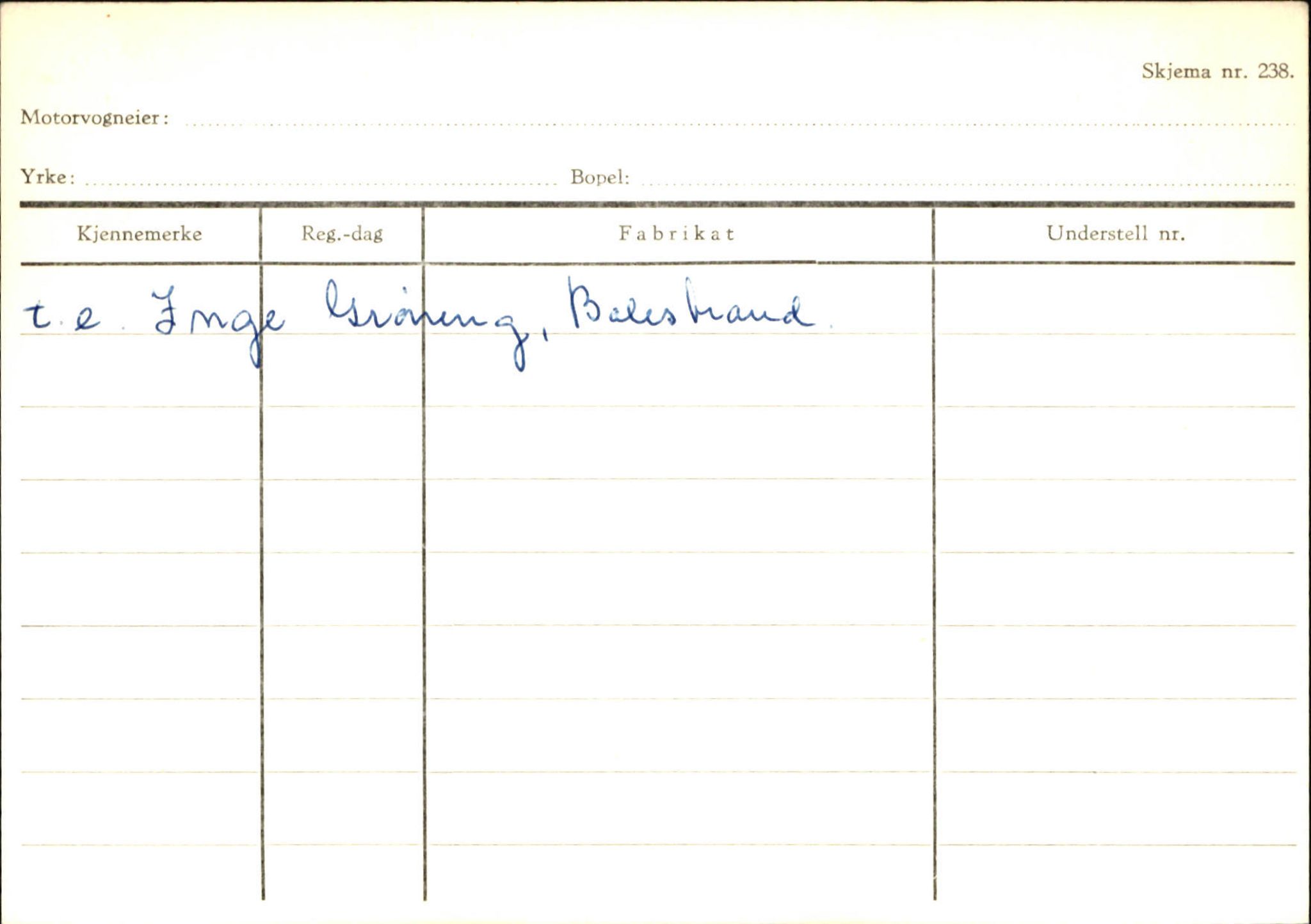 Statens vegvesen, Sogn og Fjordane vegkontor, AV/SAB-A-5301/4/F/L0132: Eigarregister Askvoll A-Å. Balestrand A-Å, 1945-1975, s. 1776