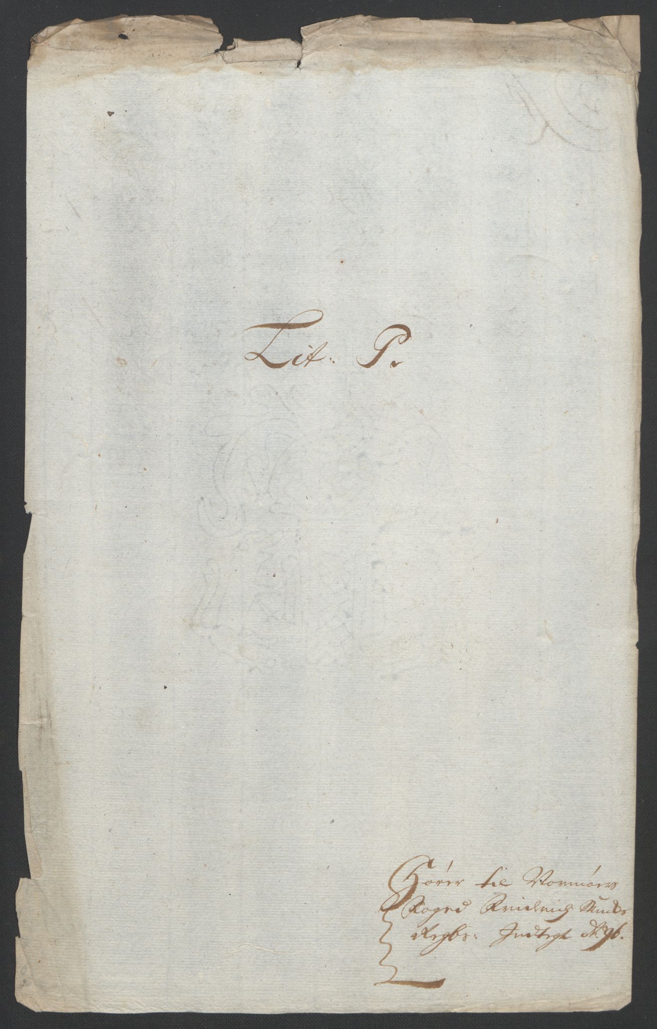 Rentekammeret inntil 1814, Reviderte regnskaper, Fogderegnskap, RA/EA-4092/R56/L3736: Fogderegnskap Nordmøre, 1694-1696, s. 451