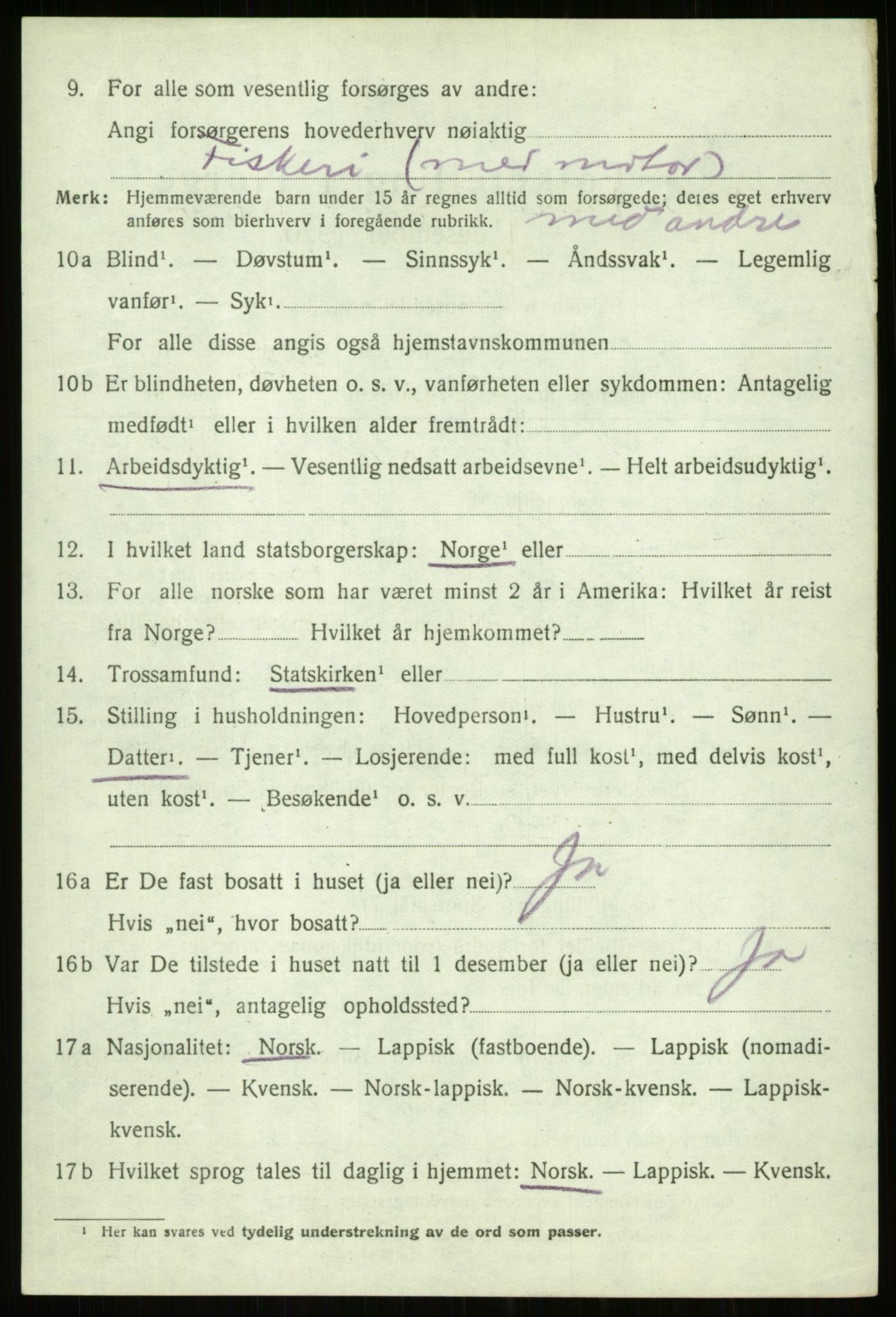 SATØ, Folketelling 1920 for 1914 Trondenes herred, 1920, s. 22954