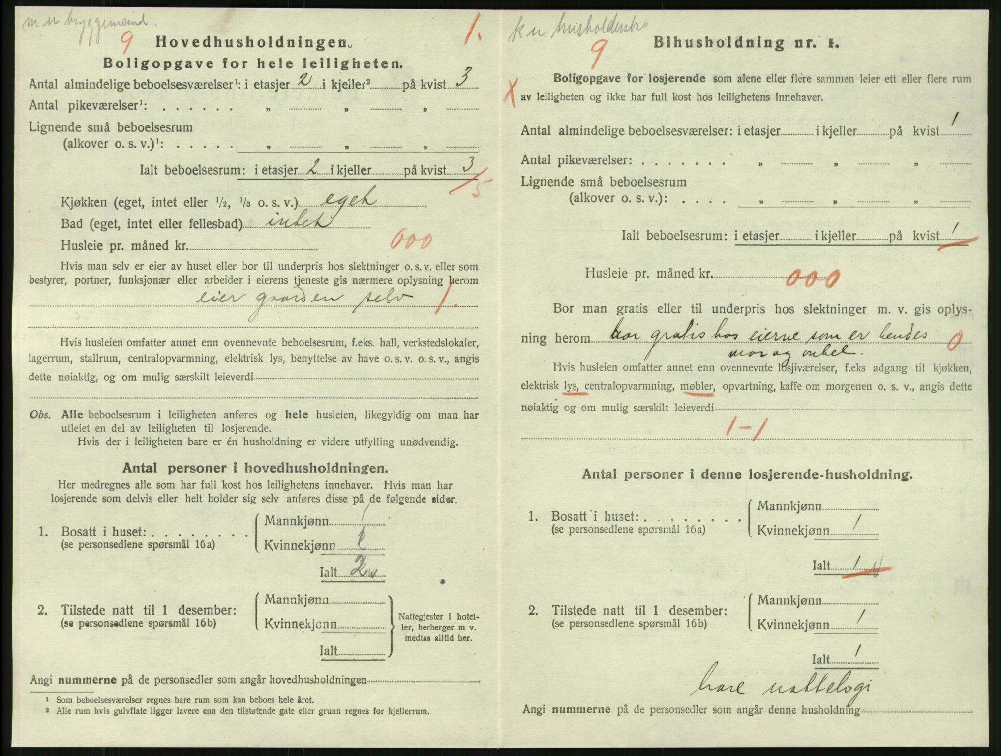 SAT, Folketelling 1920 for 1703 Namsos ladested, 1920, s. 1640