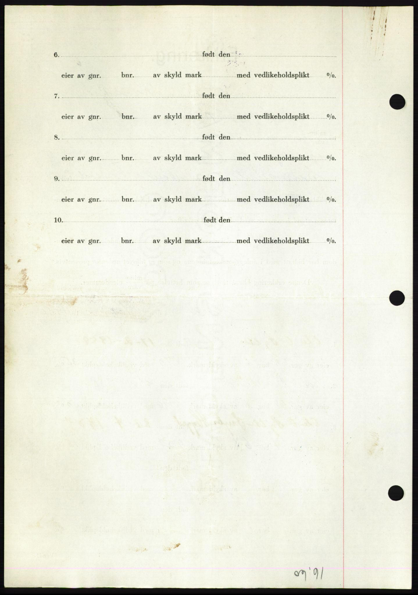 Nordmøre sorenskriveri, AV/SAT-A-4132/1/2/2Ca: Pantebok nr. B105, 1950-1950, Dagboknr: 2601/1950