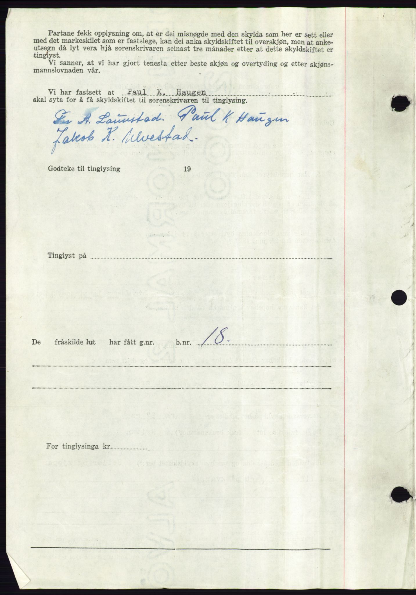 Søre Sunnmøre sorenskriveri, AV/SAT-A-4122/1/2/2C/L0105: Pantebok nr. 31A, 1956-1957, Dagboknr: 375/1957