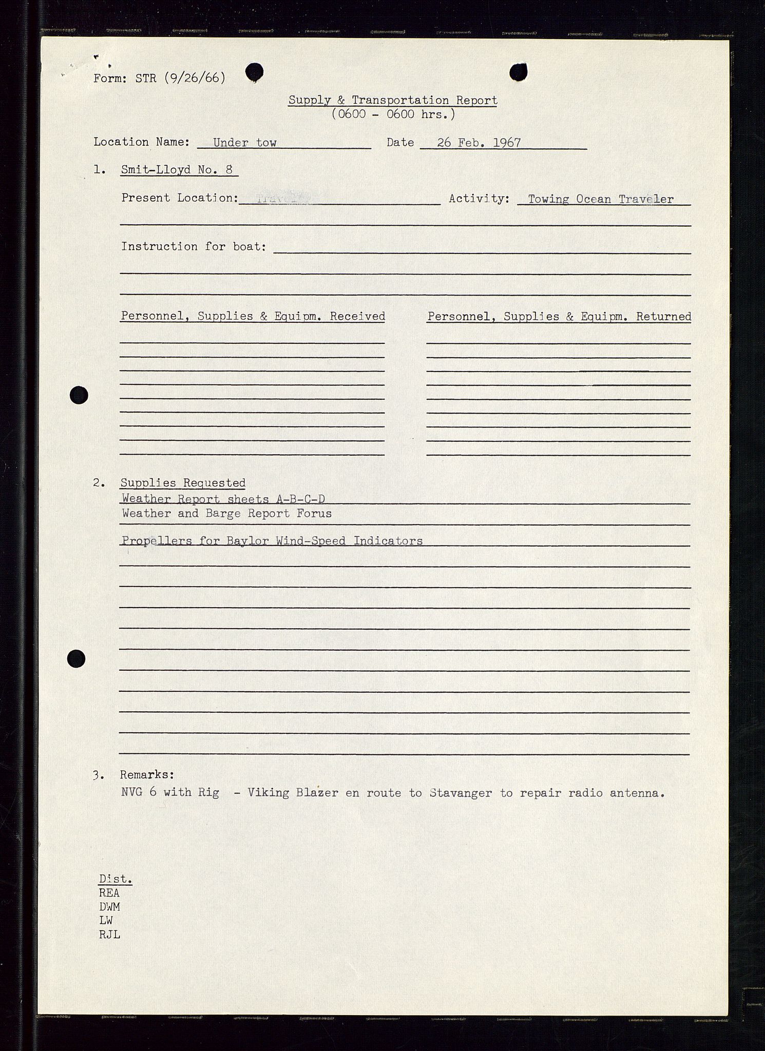 Pa 1512 - Esso Exploration and Production Norway Inc., AV/SAST-A-101917/E/Ea/L0011: Well 25/11-1, 1966-1967, s. 625