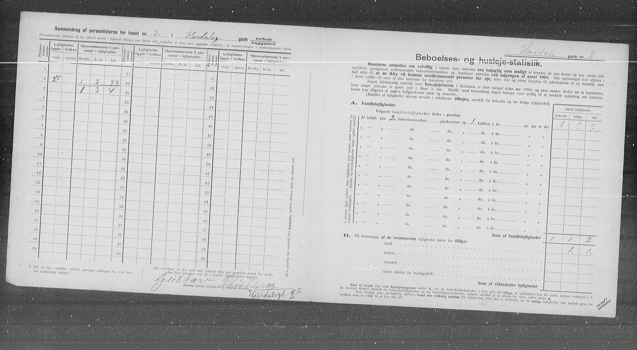 OBA, Kommunal folketelling 31.12.1905 for Kristiania kjøpstad, 1905, s. 21926