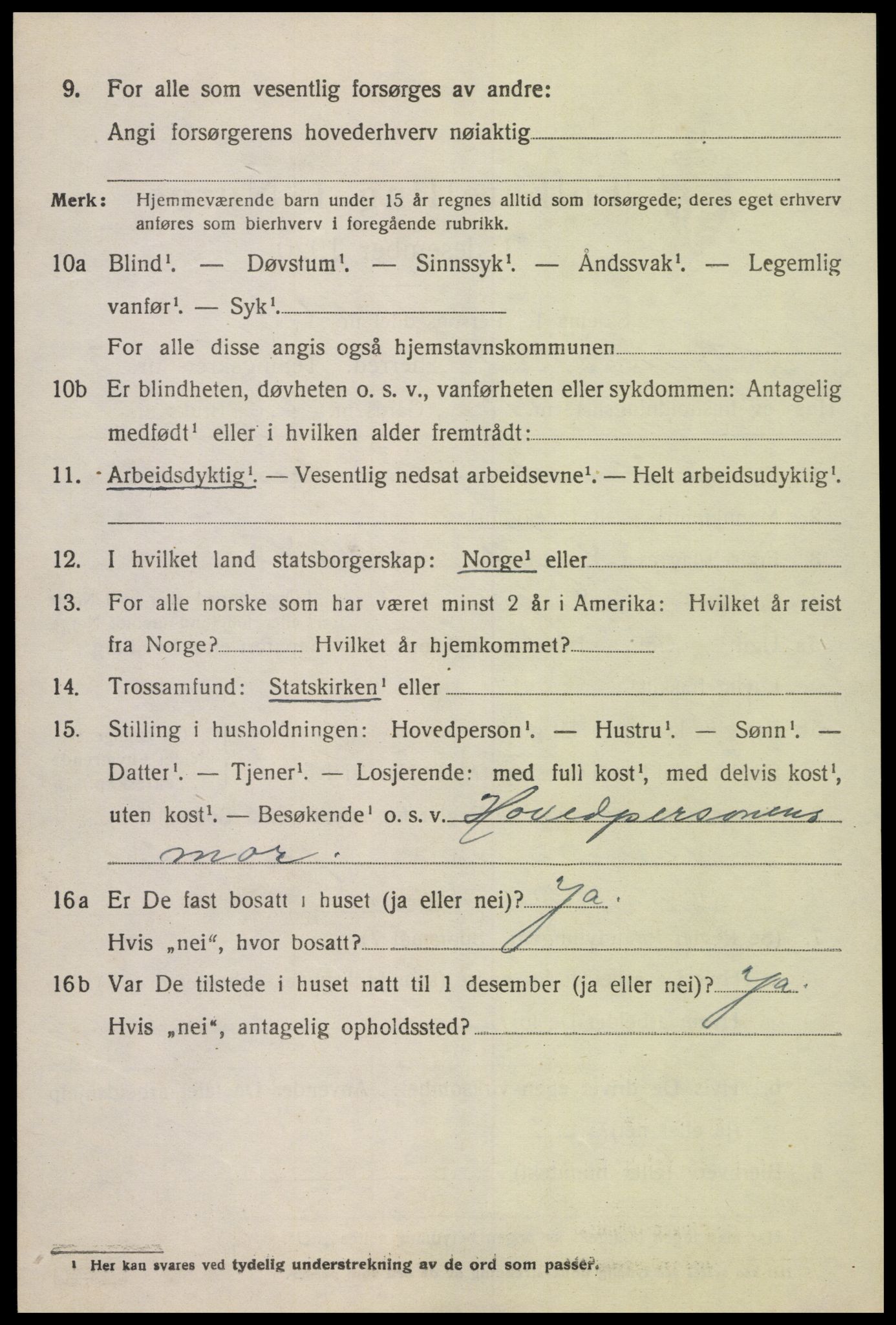 SAK, Folketelling 1920 for 1017 Greipstad herred, 1920, s. 1373