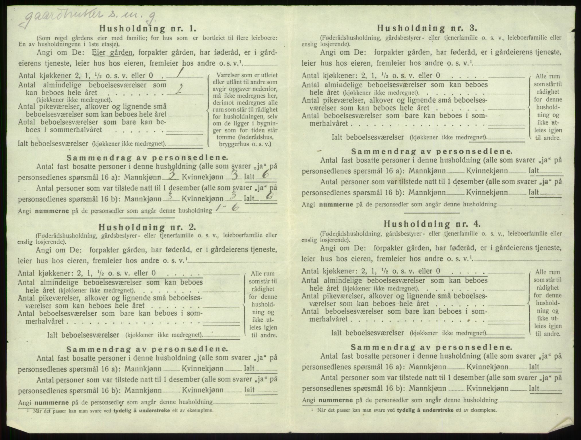 SAB, Folketelling 1920 for 1416 Kyrkjebø herred, 1920, s. 152