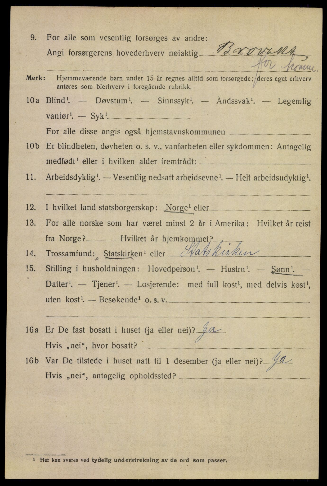 SAKO, Folketelling 1920 for 0805 Porsgrunn kjøpstad, 1920, s. 17374