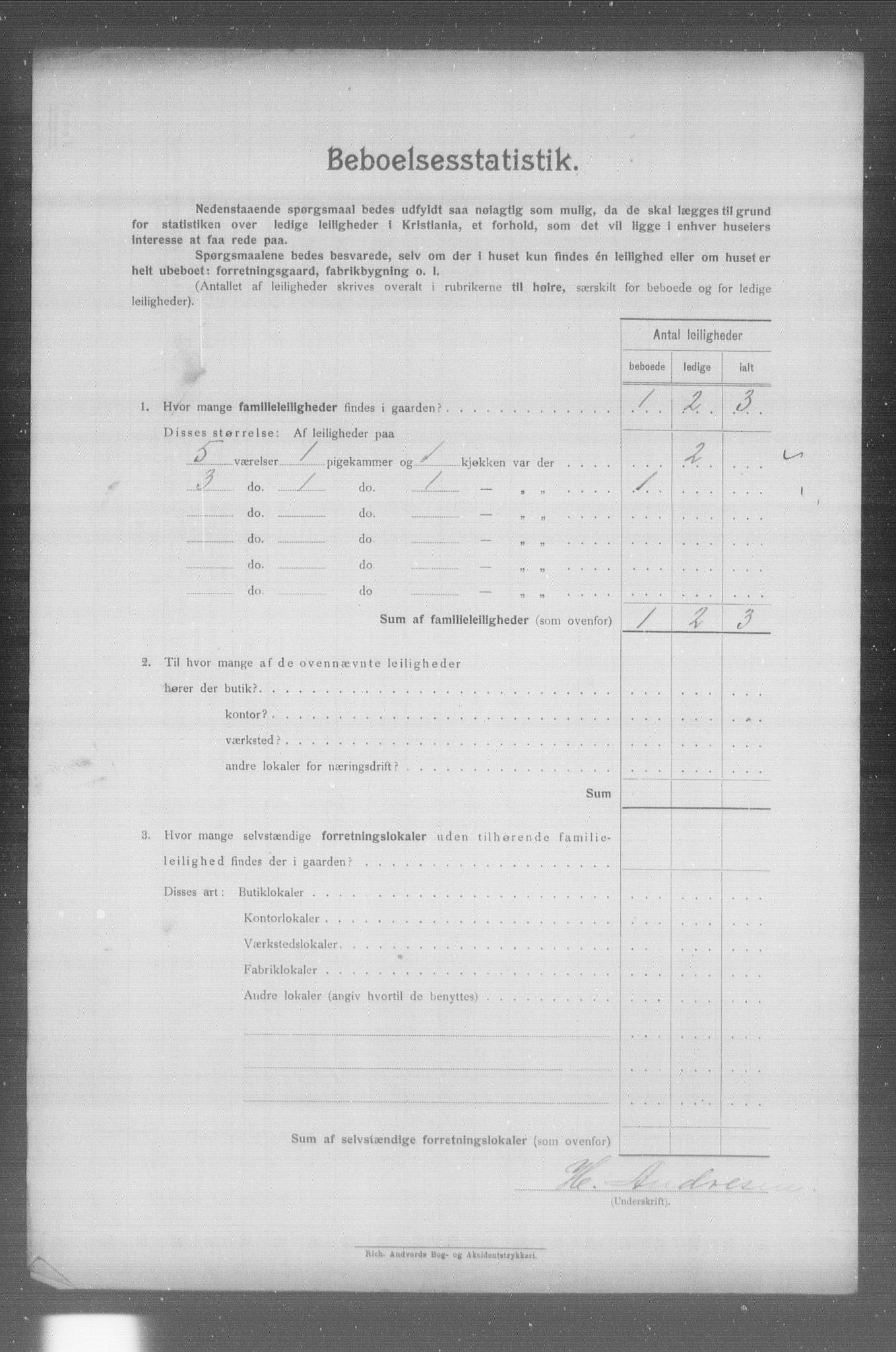 OBA, Kommunal folketelling 31.12.1904 for Kristiania kjøpstad, 1904, s. 23980