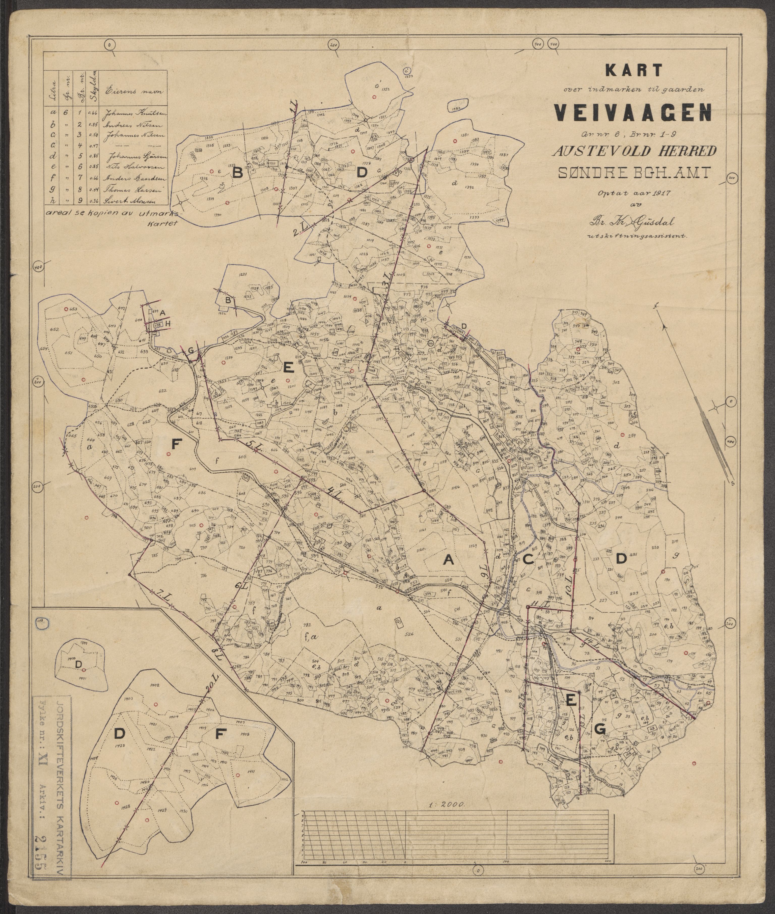 Jordskifteverkets kartarkiv, RA/S-3929/T, 1859-1988, s. 2384