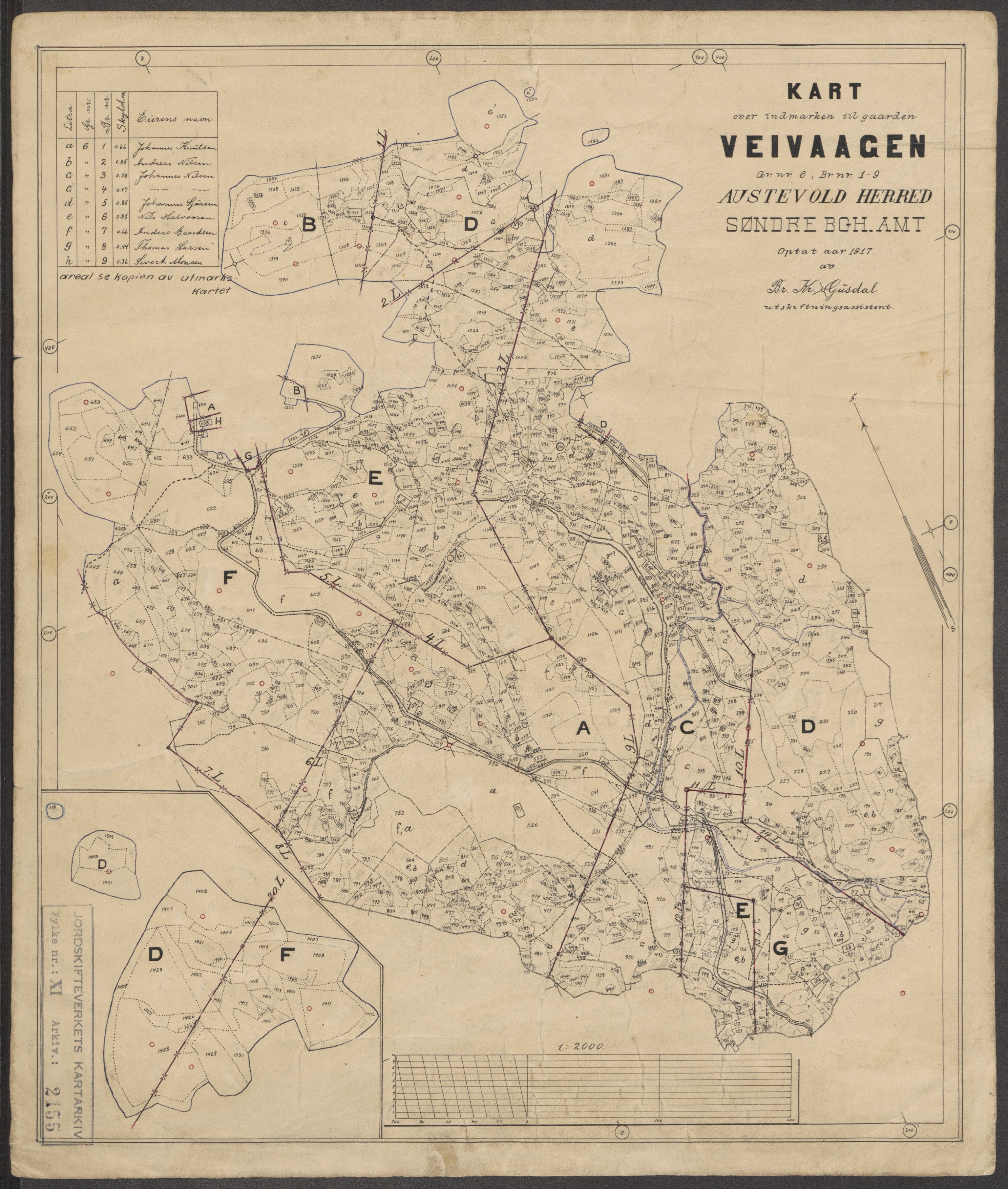 Jordskifteverkets kartarkiv, AV/RA-S-3929/T, 1859-1988, s. 2384