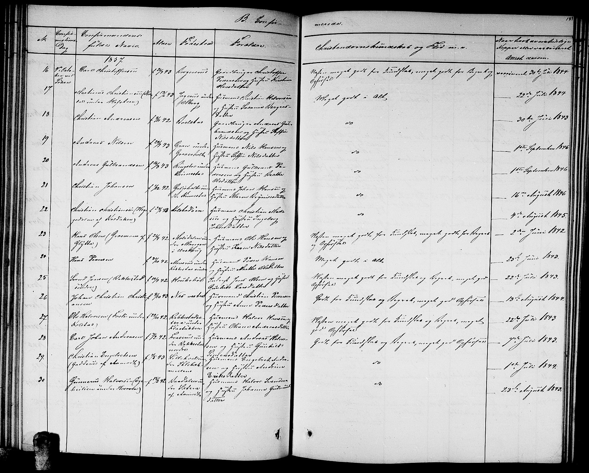 Høland prestekontor Kirkebøker, AV/SAO-A-10346a/G/Ga/L0004: Klokkerbok nr. I 4, 1854-1862, s. 183