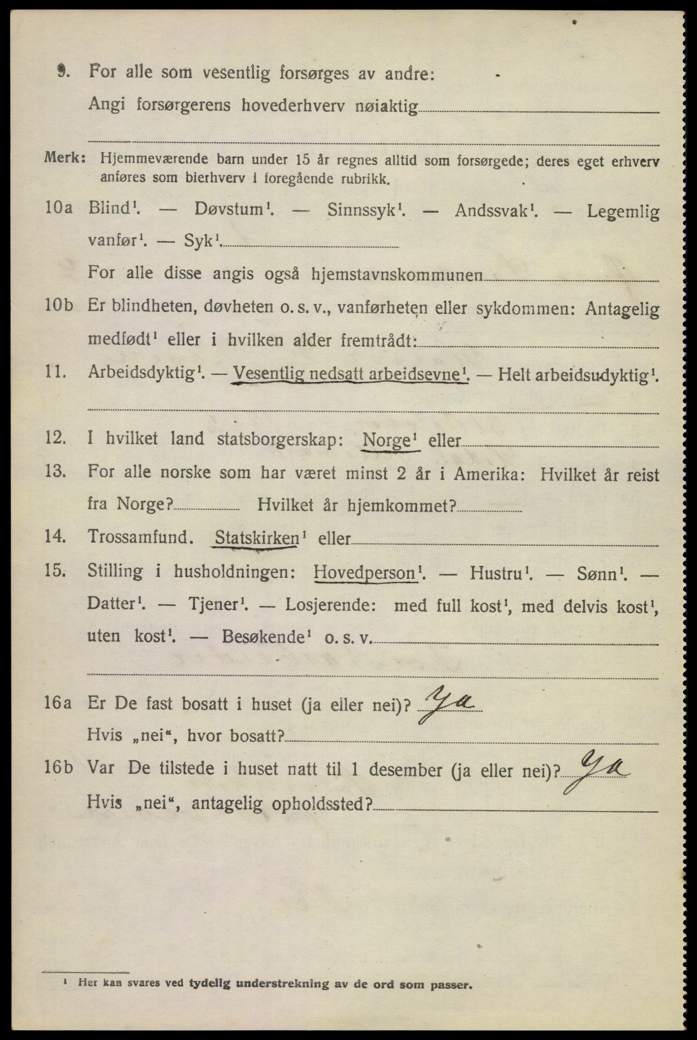 SAKO, Folketelling 1920 for 0630 Øvre Sandsvær herred, 1920, s. 4129