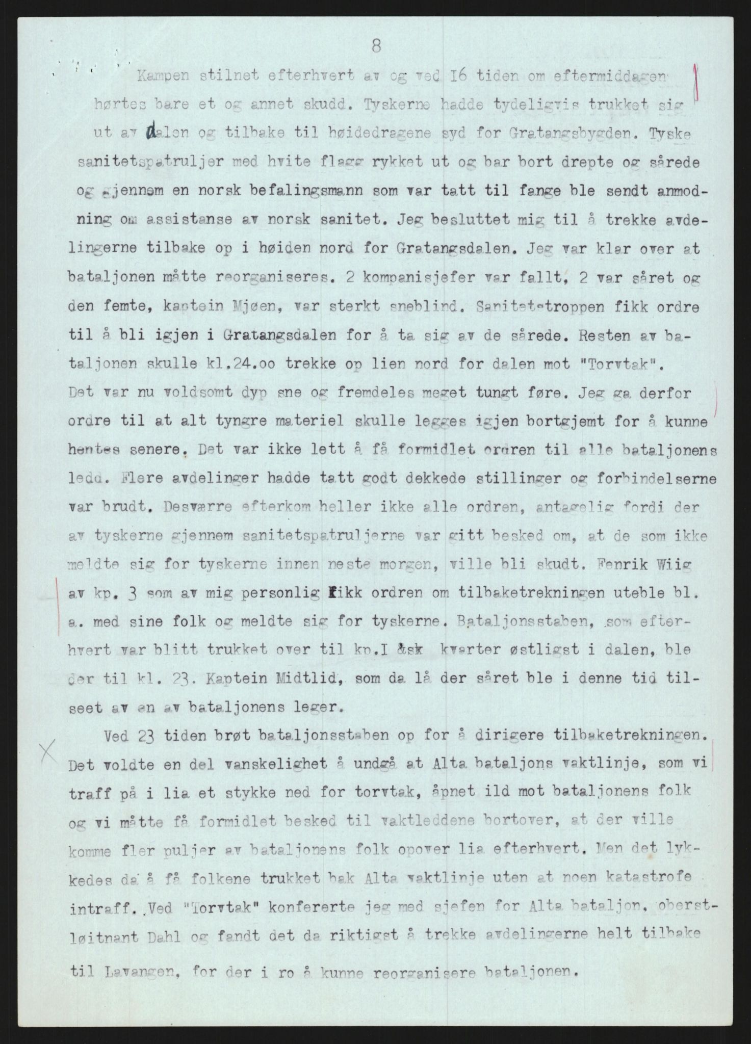 Forsvaret, Forsvarets krigshistoriske avdeling, RA/RAFA-2017/Y/Yb/L0138: II-C-11-605-609  -  6. Divisjon, 1940-1980, s. 261