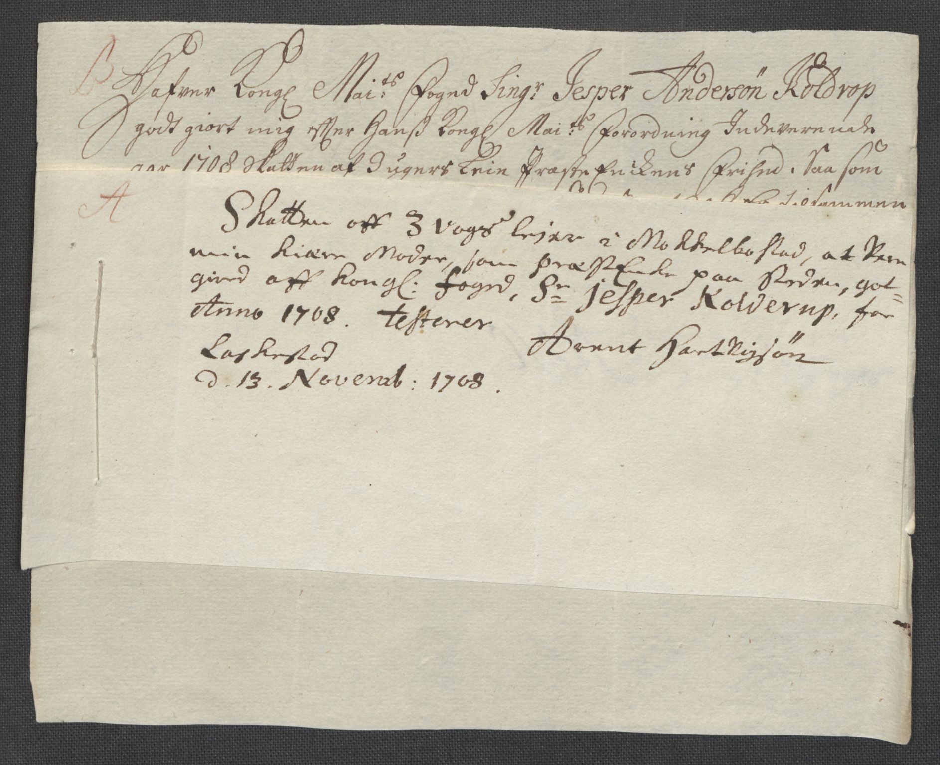 Rentekammeret inntil 1814, Reviderte regnskaper, Fogderegnskap, RA/EA-4092/R66/L4581: Fogderegnskap Salten, 1707-1710, s. 288