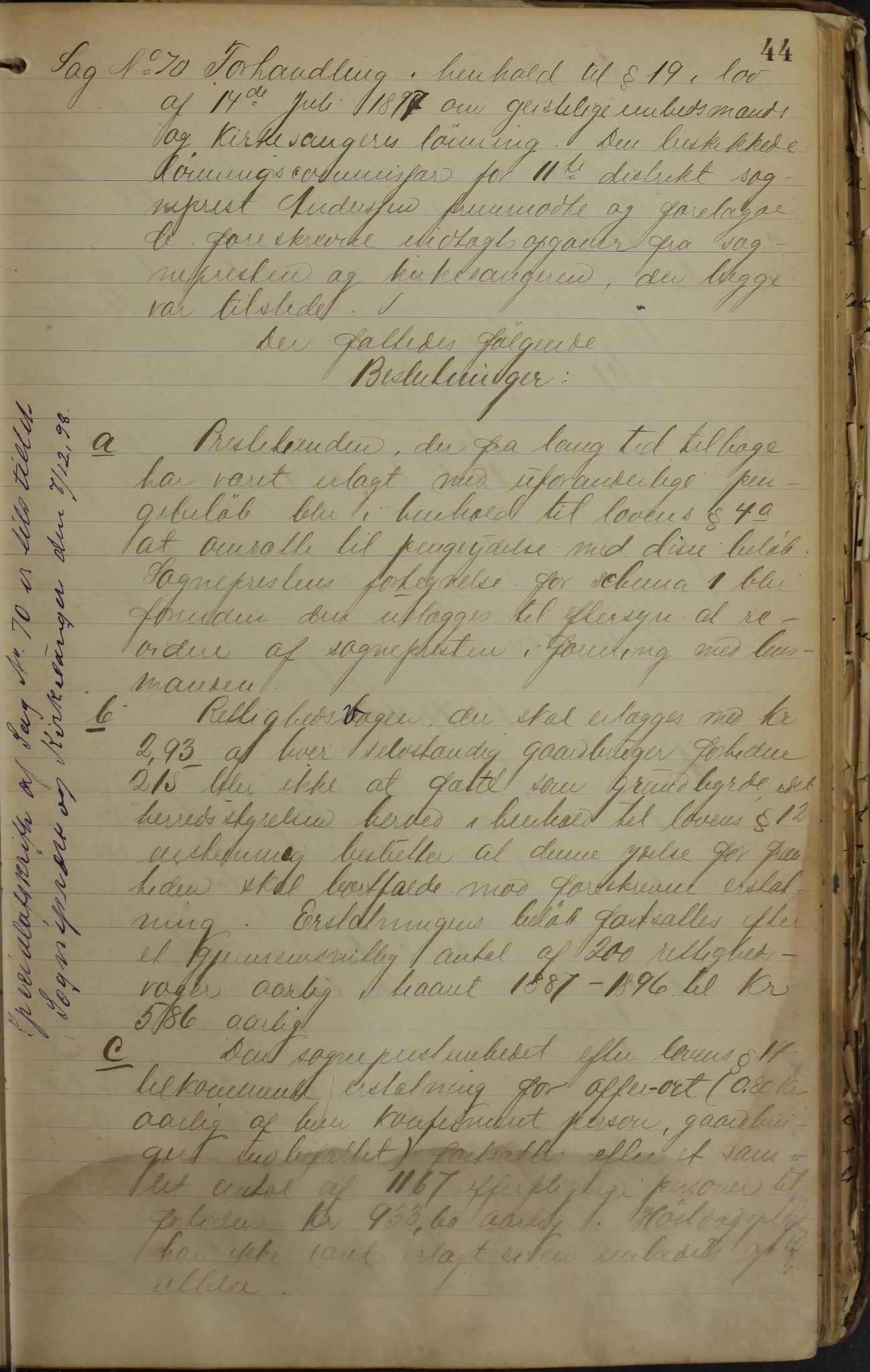 Tysfjord kommune. Formannskapet, AIN/K-18500.150/100/L0002: Forhandlingsprotokoll for Tysfjordens formandskap, 1895-1912