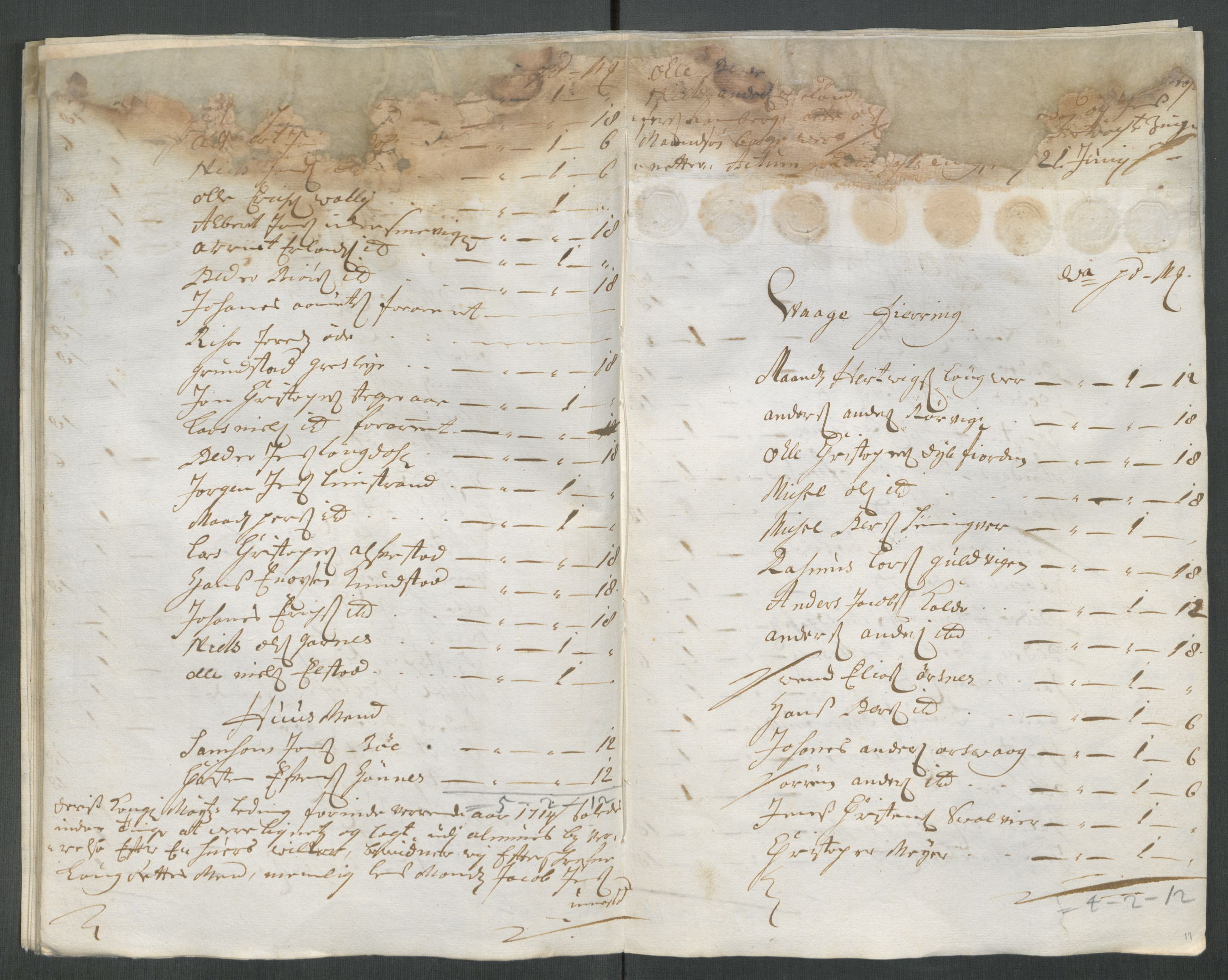 Rentekammeret inntil 1814, Reviderte regnskaper, Fogderegnskap, AV/RA-EA-4092/R67/L4680: Fogderegnskap Vesterålen, Andenes og Lofoten, 1714, s. 203