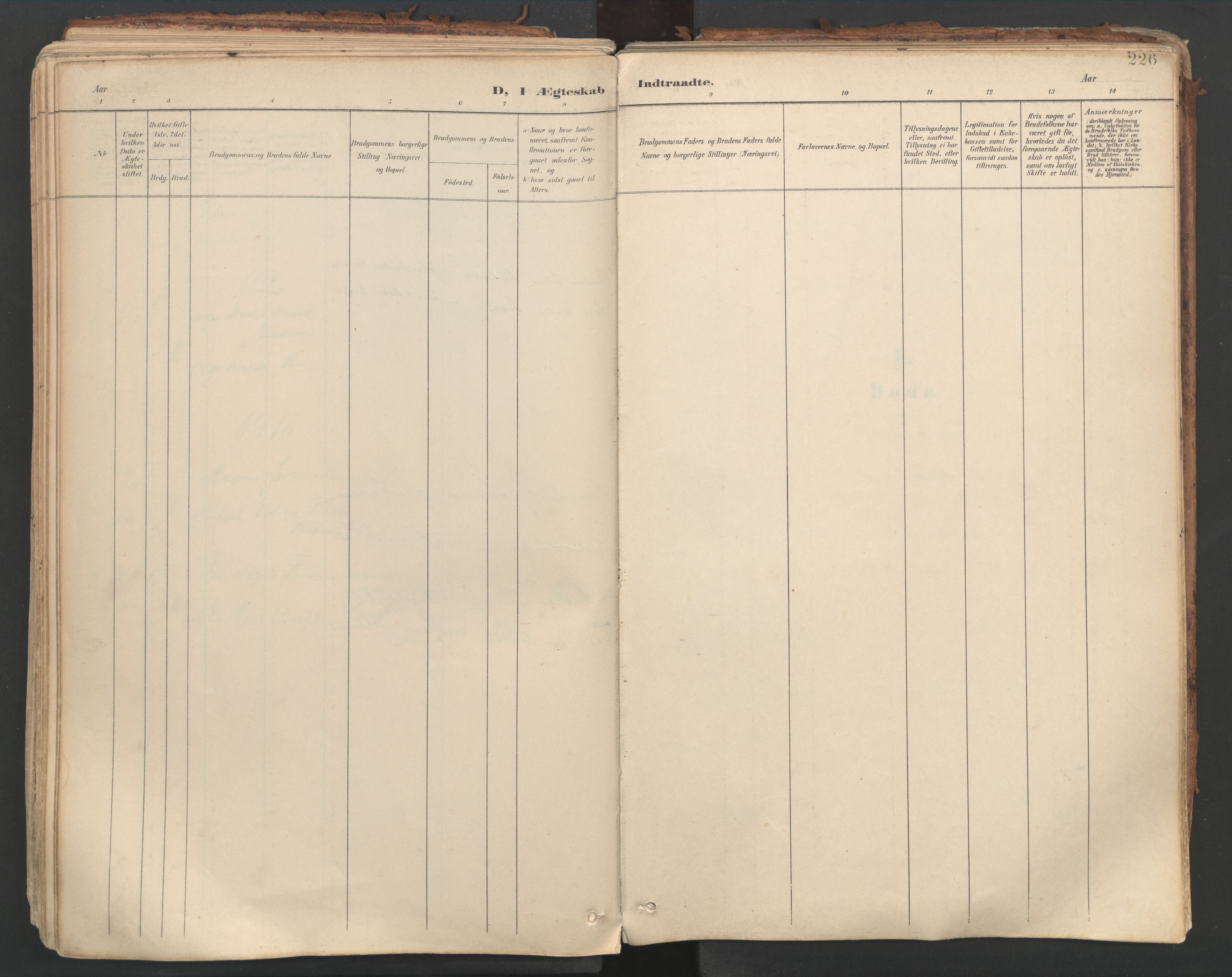 Ministerialprotokoller, klokkerbøker og fødselsregistre - Nordland, SAT/A-1459/881/L1154: Ministerialbok nr. 881A07, 1907-1918, s. 226