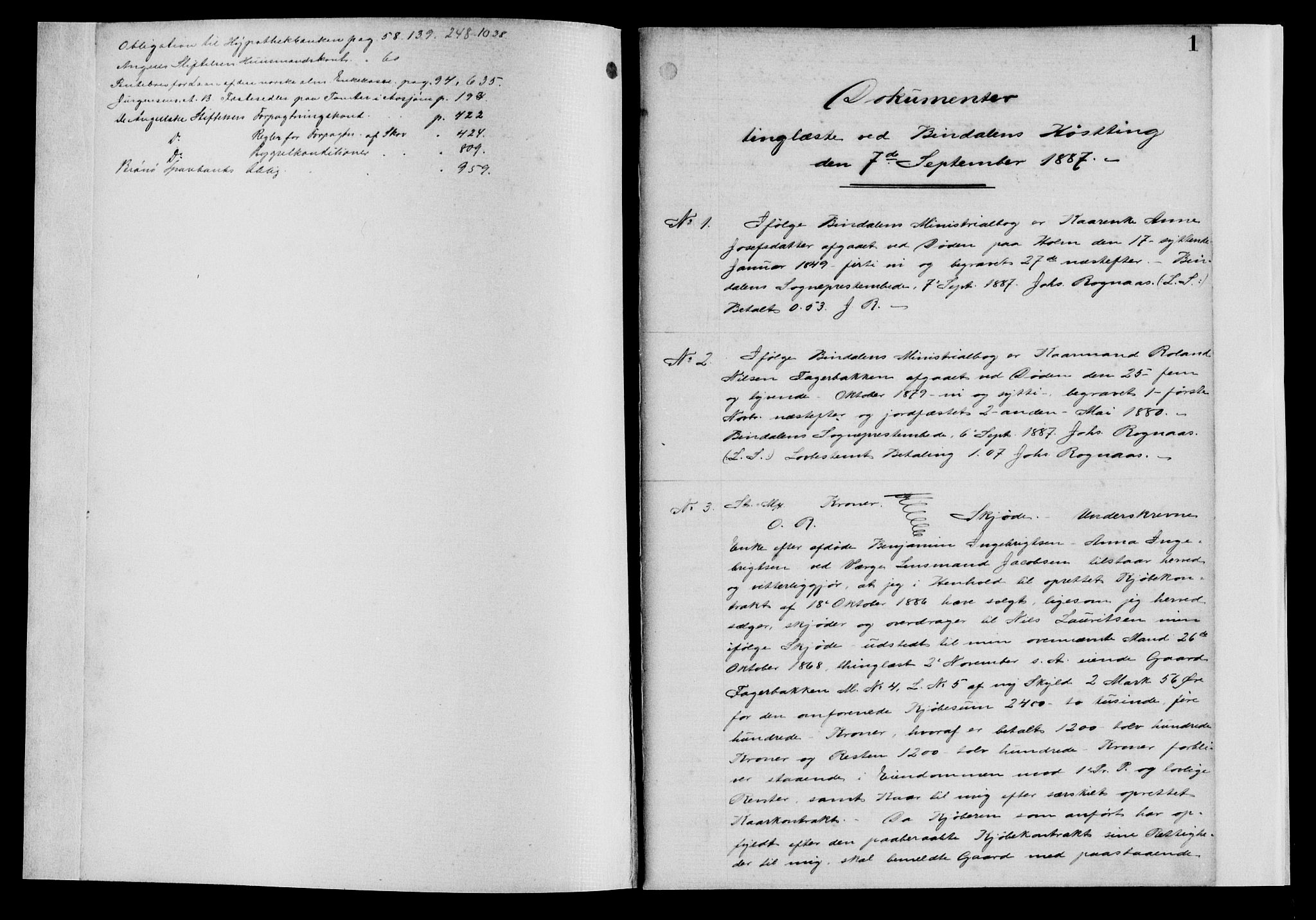 Søndre Helgeland sorenskriveri, SAT/A-4575/1/2/2C/L0005: Pantebok nr. 16, 1887-1891, s. 0-1