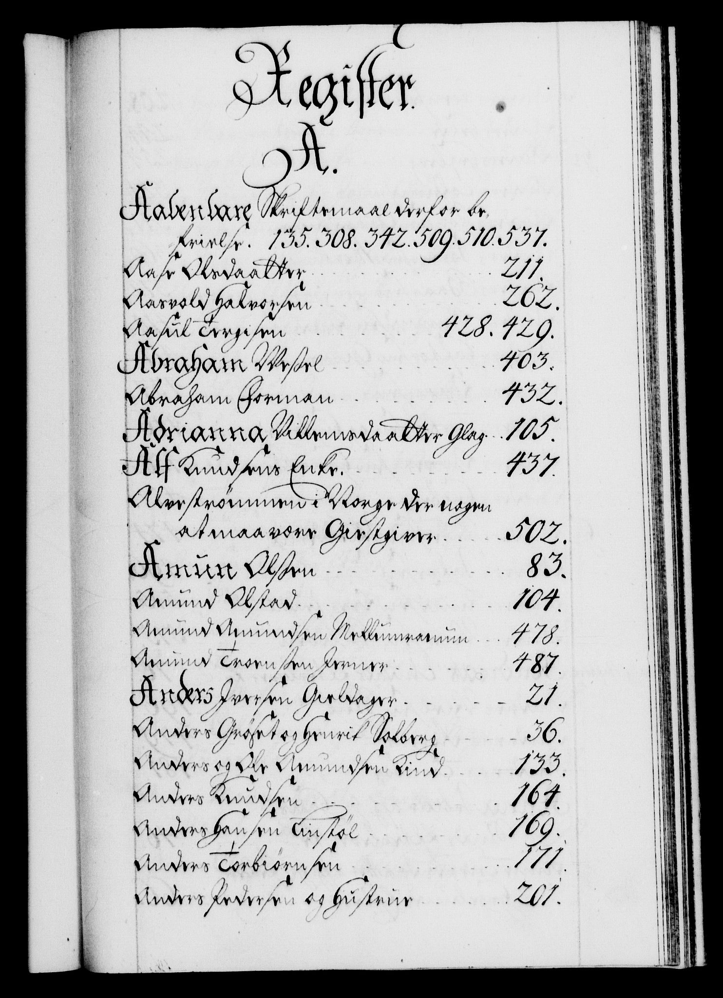 Danske Kanselli 1572-1799, RA/EA-3023/F/Fc/Fca/Fcaa/L0026: Norske registre, 1729-1730