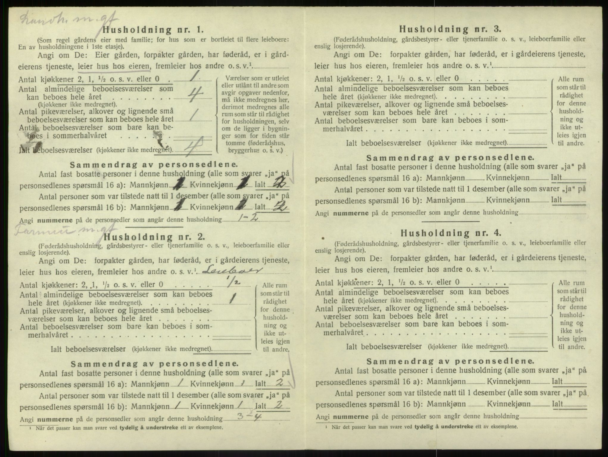 SAB, Folketelling 1920 for 1434 Vevring herred, 1920, s. 212