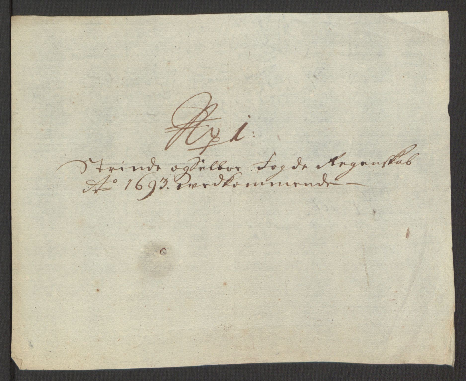 Rentekammeret inntil 1814, Reviderte regnskaper, Fogderegnskap, RA/EA-4092/R61/L4104: Fogderegnskap Strinda og Selbu, 1693-1694, s. 149