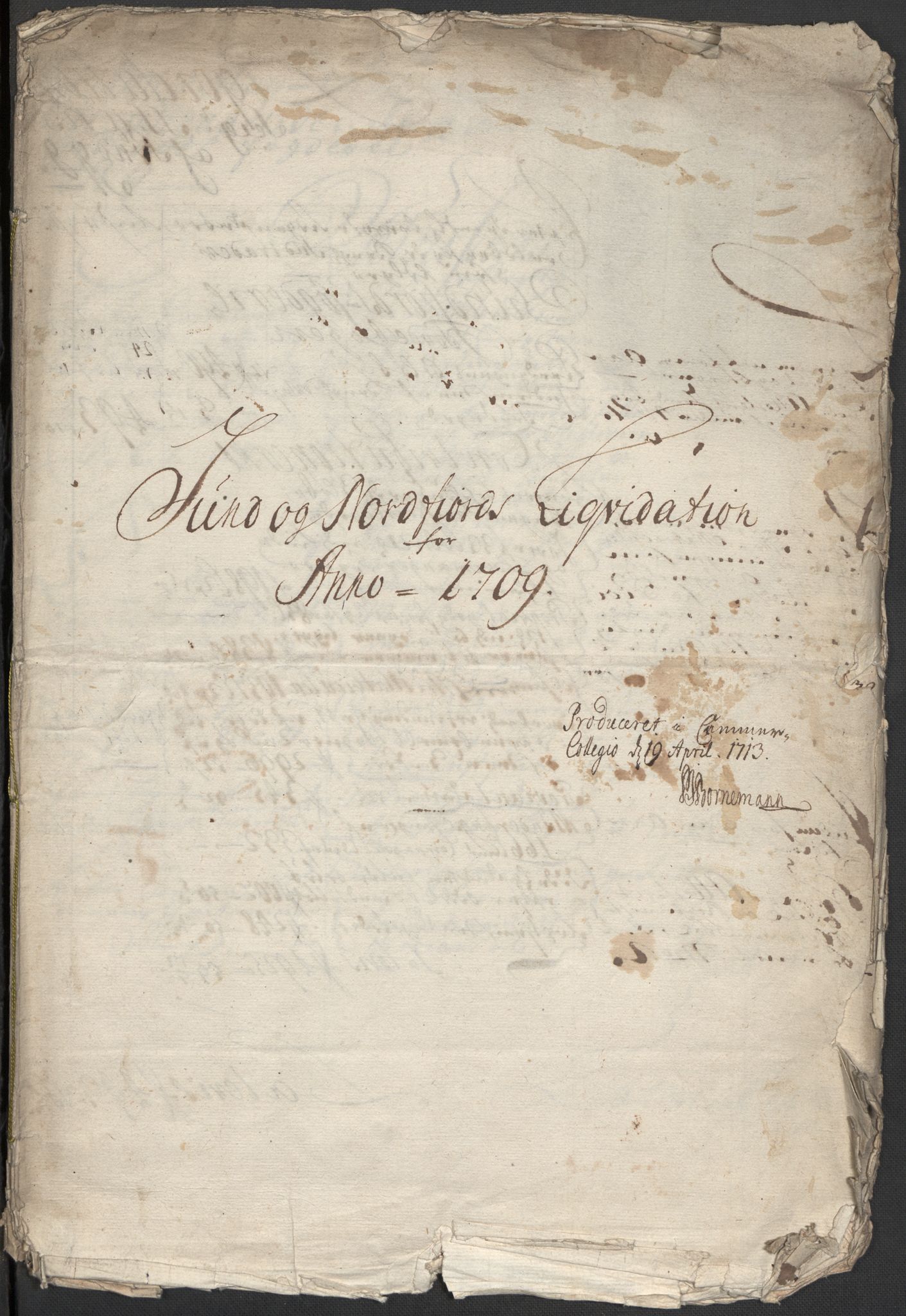 Rentekammeret inntil 1814, Reviderte regnskaper, Fogderegnskap, AV/RA-EA-4092/R53/L3432: Fogderegnskap Sunn- og Nordfjord, 1709, s. 11