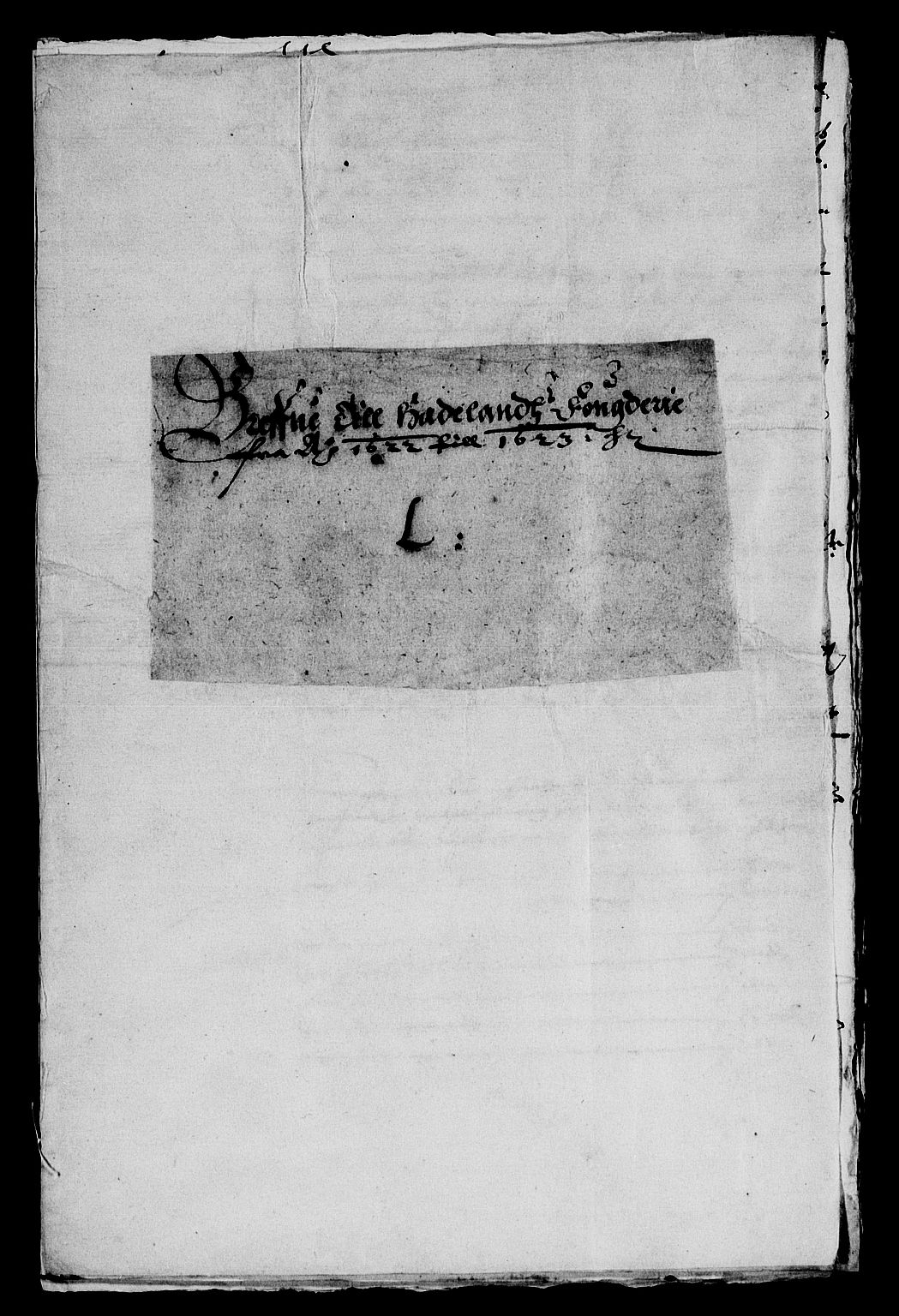 Rentekammeret inntil 1814, Reviderte regnskaper, Lensregnskaper, RA/EA-5023/R/Rb/Rba/L0061: Akershus len, 1622-1623