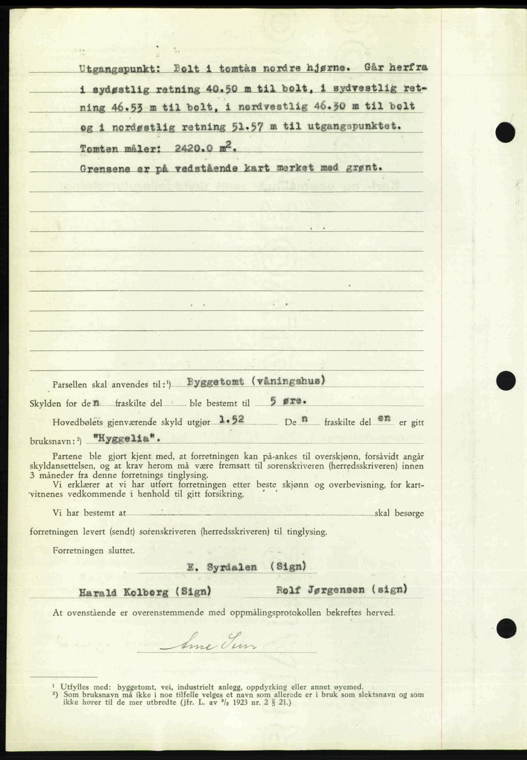 Nedenes sorenskriveri, SAK/1221-0006/G/Gb/Gba/L0059: Pantebok nr. A11, 1948-1948, Dagboknr: 846/1948