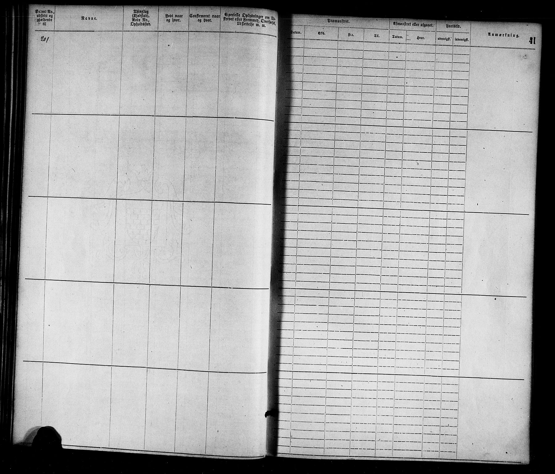 Egersund mønstringskrets, SAK/2031-0019/F/Fa/L0001: Annotasjonsrulle nr 1-1440 med register, O-1, 1869-1895, s. 56