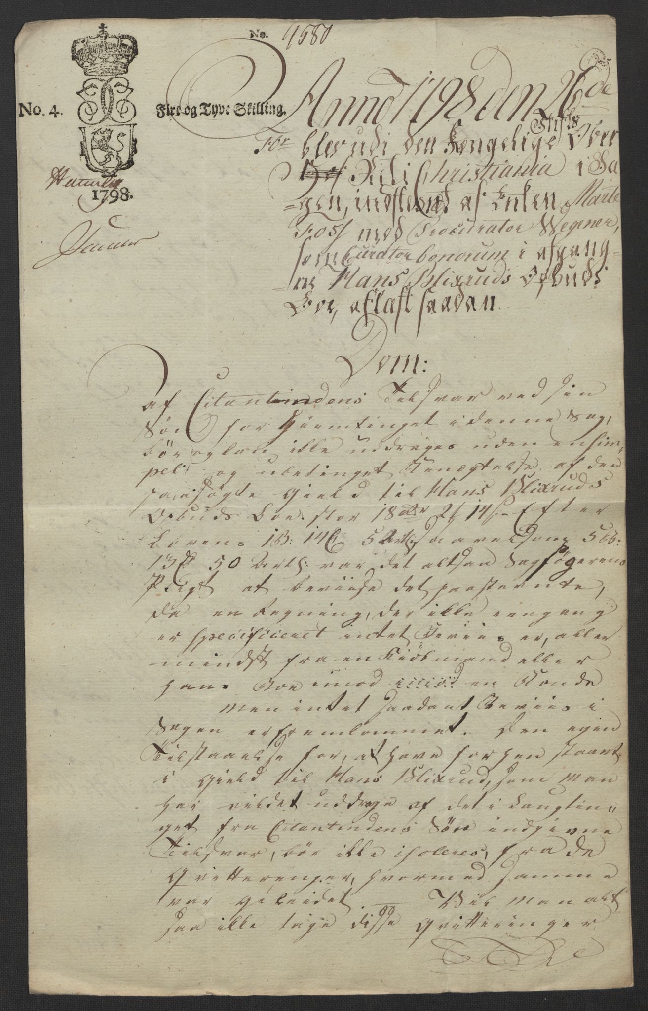 Rentekammeret inntil 1814, Reviderte regnskaper, Fogderegnskap, AV/RA-EA-4092/R11/L0674: Fogderegnskap Nedre Romerike, 1798, s. 329