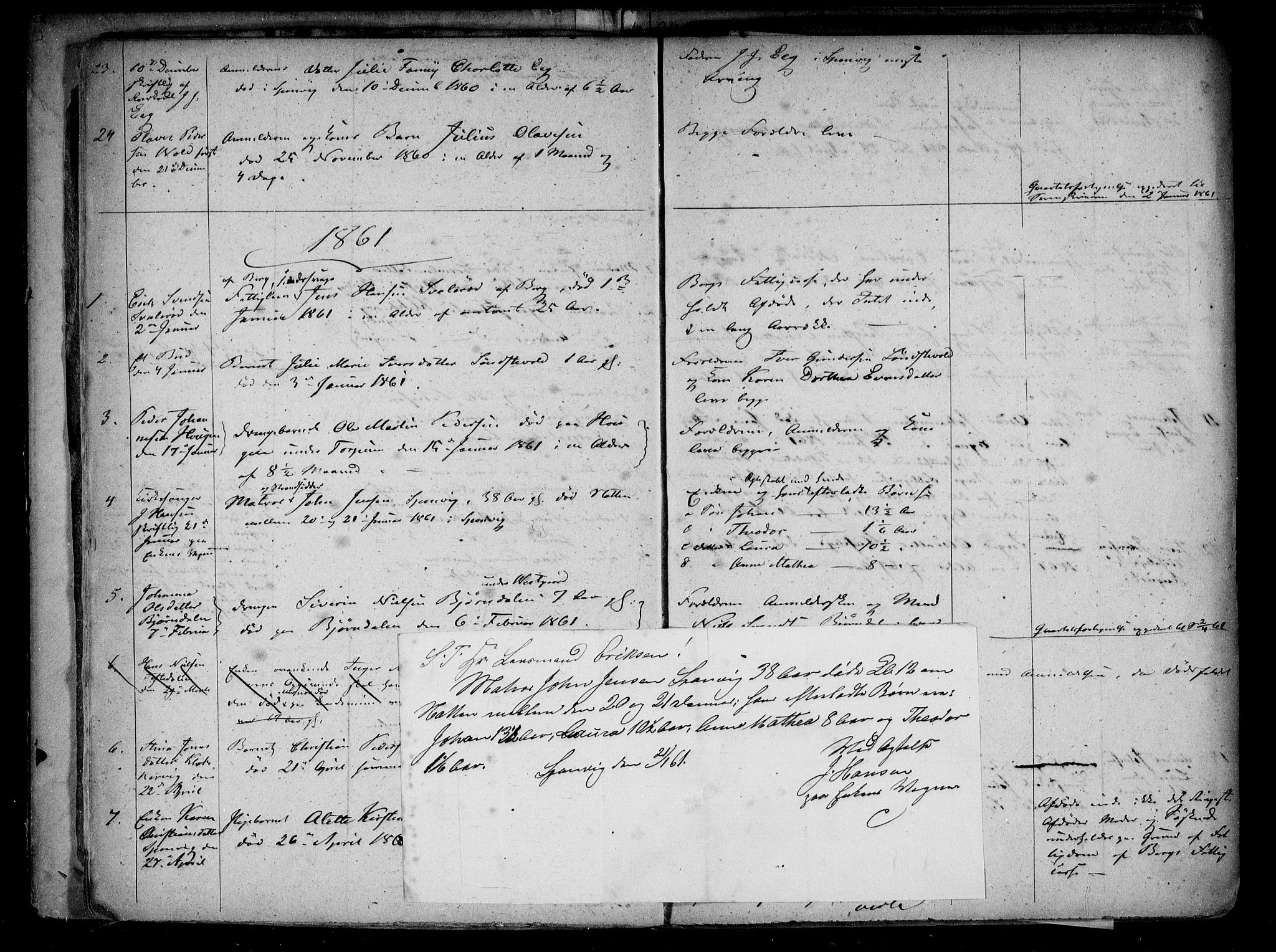 Berg lensmannskontor, AV/SAO-A-10263/H/Ha/Haa/L0001: Dødsfallsprotokoll, 1841-1912