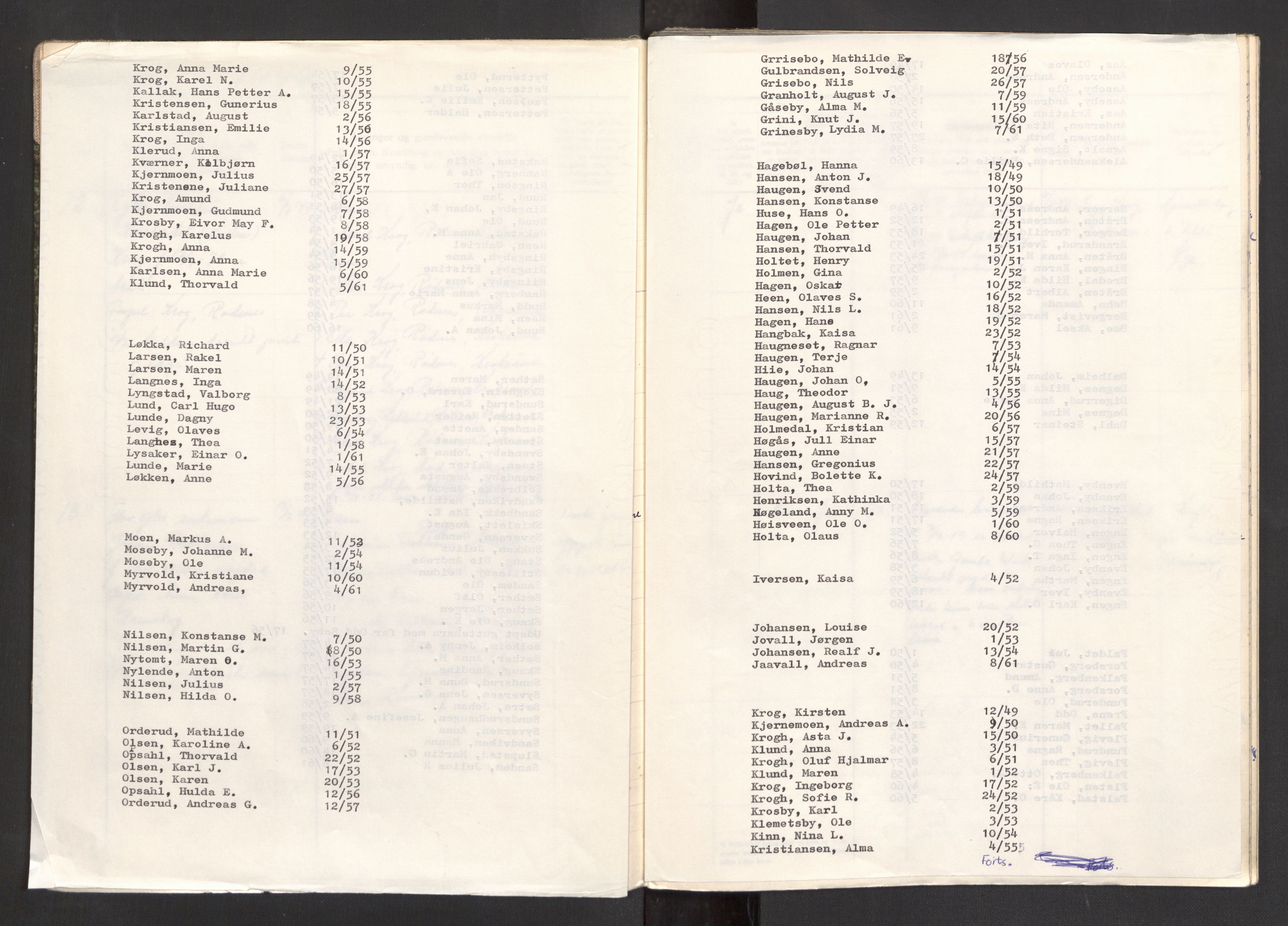 Rødenes lensmannsarkiv, AV/SAO-A-10634/H/Ha/L0003: Dødsfallsprotokoll, 1949-1961