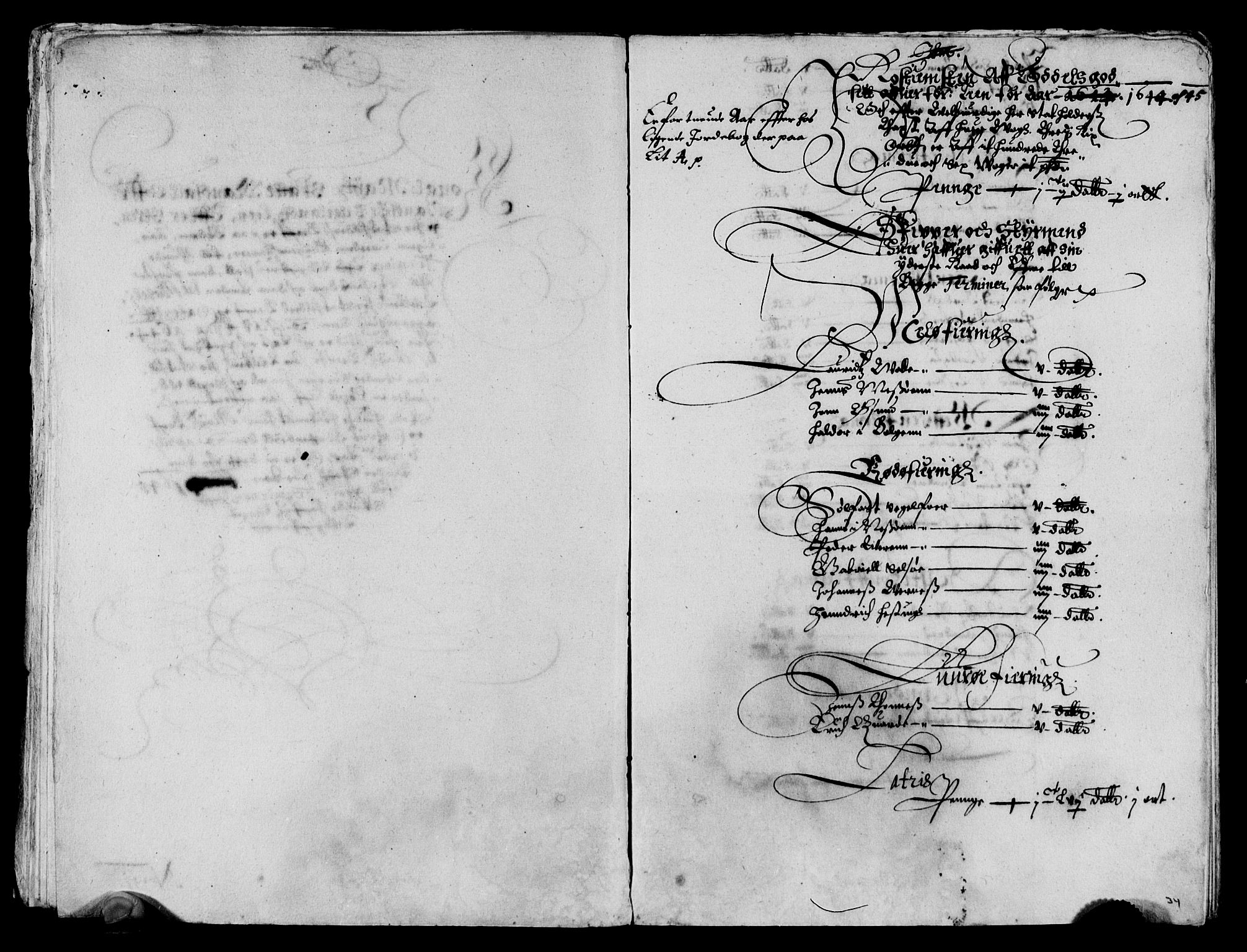 Rentekammeret inntil 1814, Reviderte regnskaper, Lensregnskaper, AV/RA-EA-5023/R/Rb/Rbz/L0033: Nordlandenes len, 1638-1647