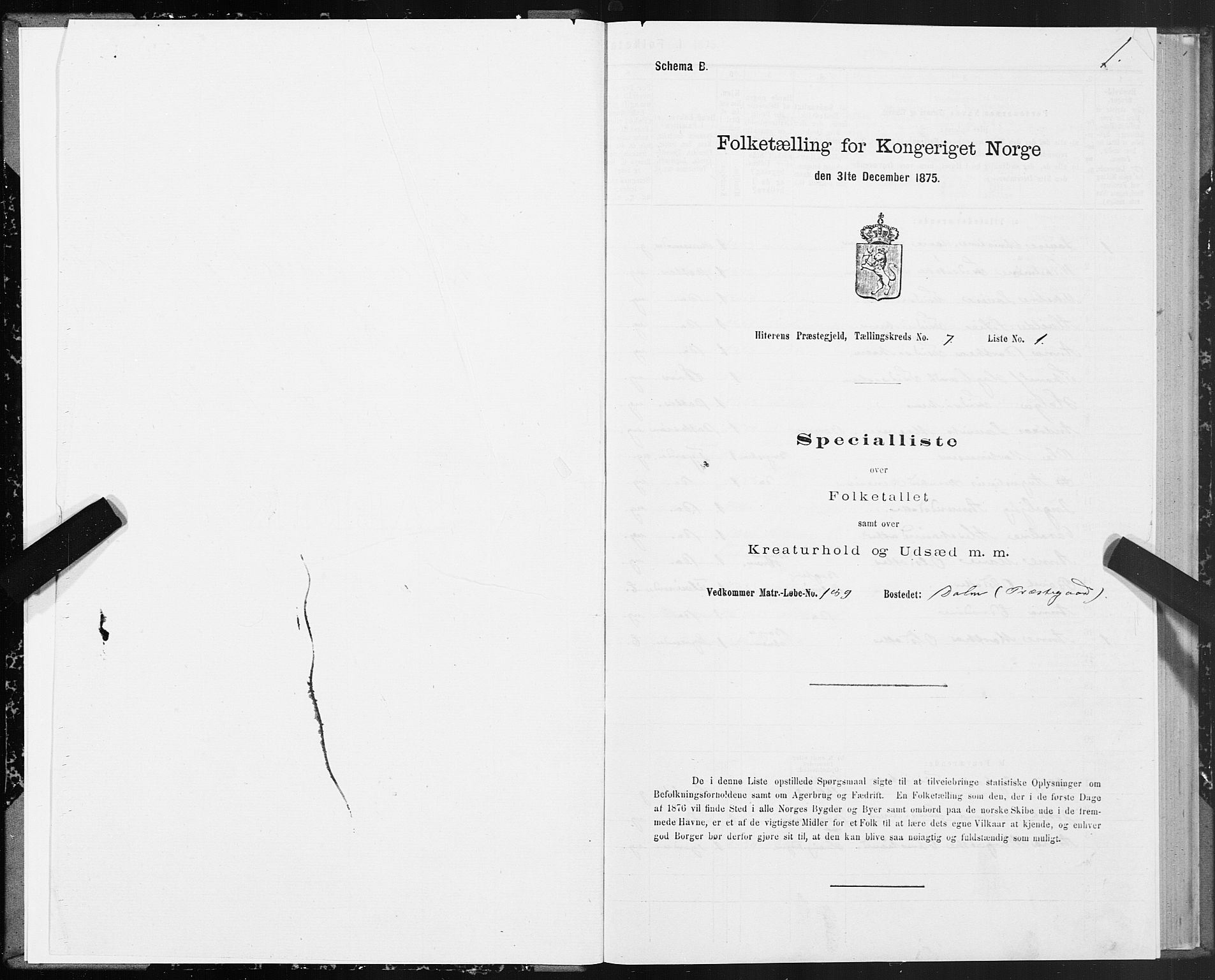 SAT, Folketelling 1875 for 1617P Hitra prestegjeld, 1875, s. 4001