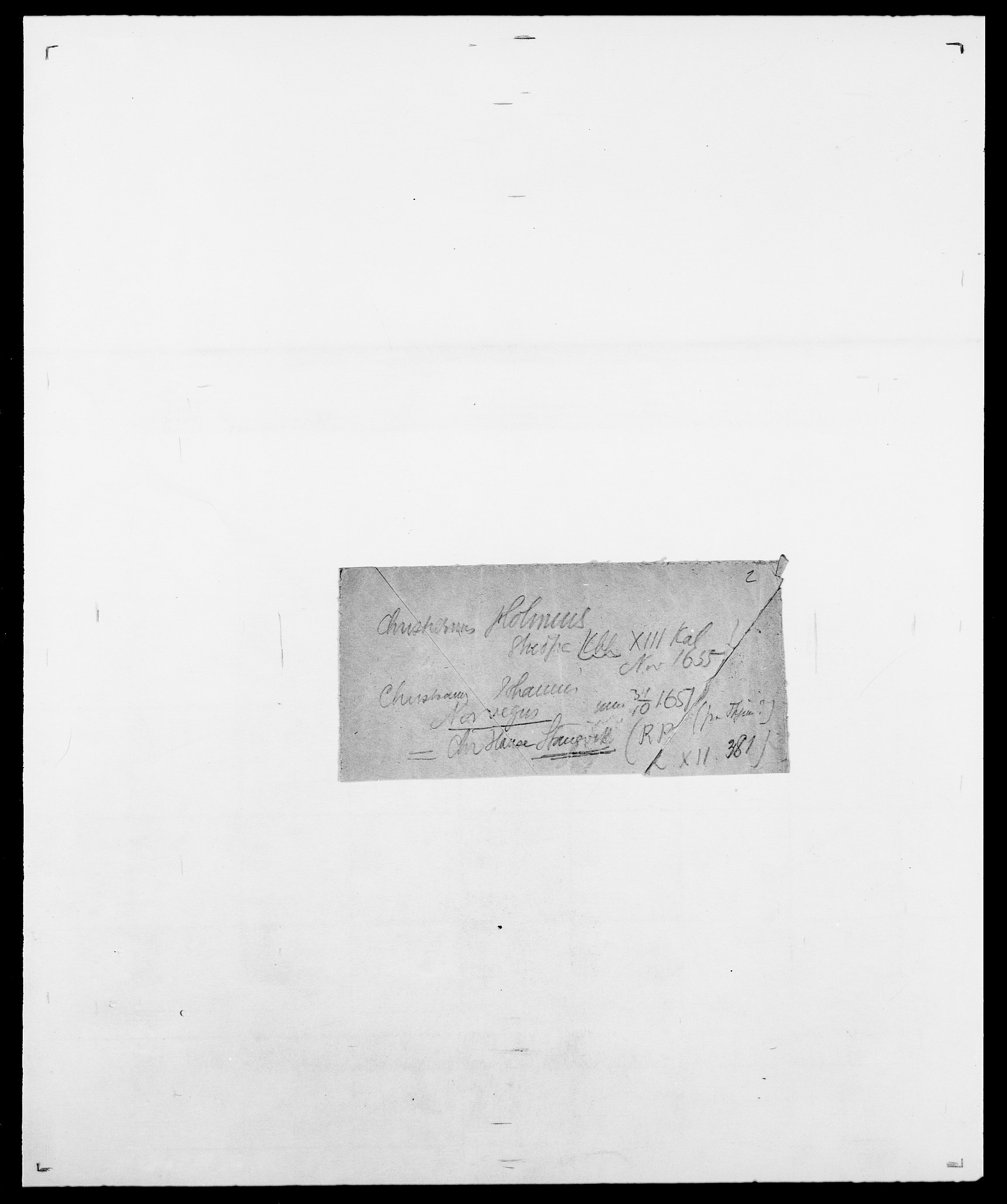 Delgobe, Charles Antoine - samling, AV/SAO-PAO-0038/D/Da/L0018: Hoch - Howert, s. 650