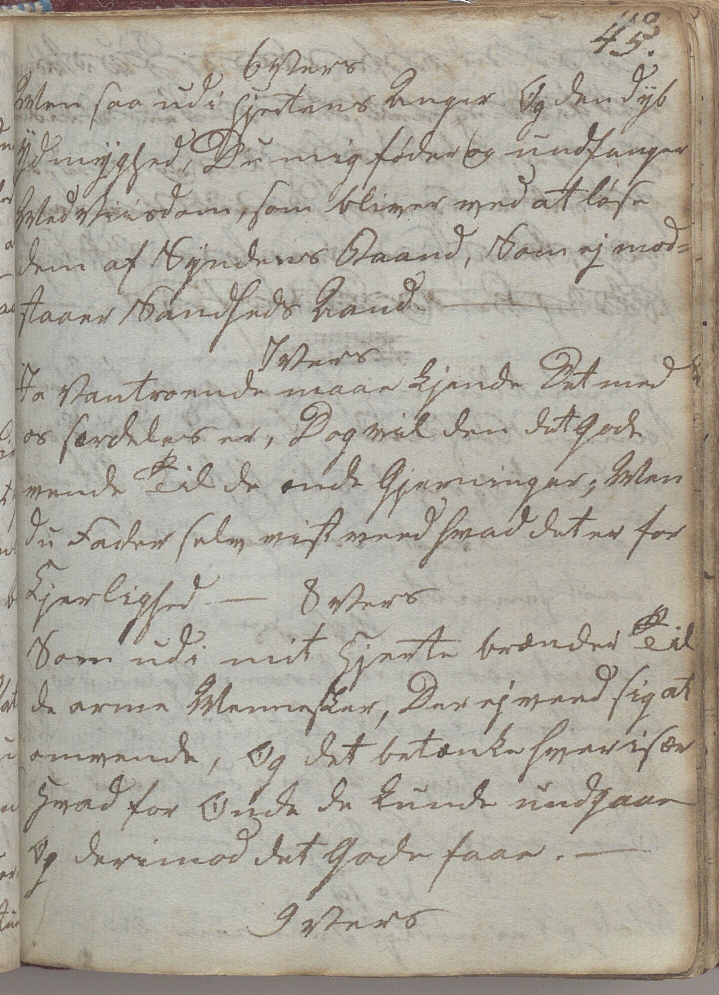 Heggtveitsamlingen, TMF/A-1007/H/L0047/0005: Kopibøker, brev etc.  / "MF I"(Kopibok frå Heggtveits samling), 1800-1823, s. 45