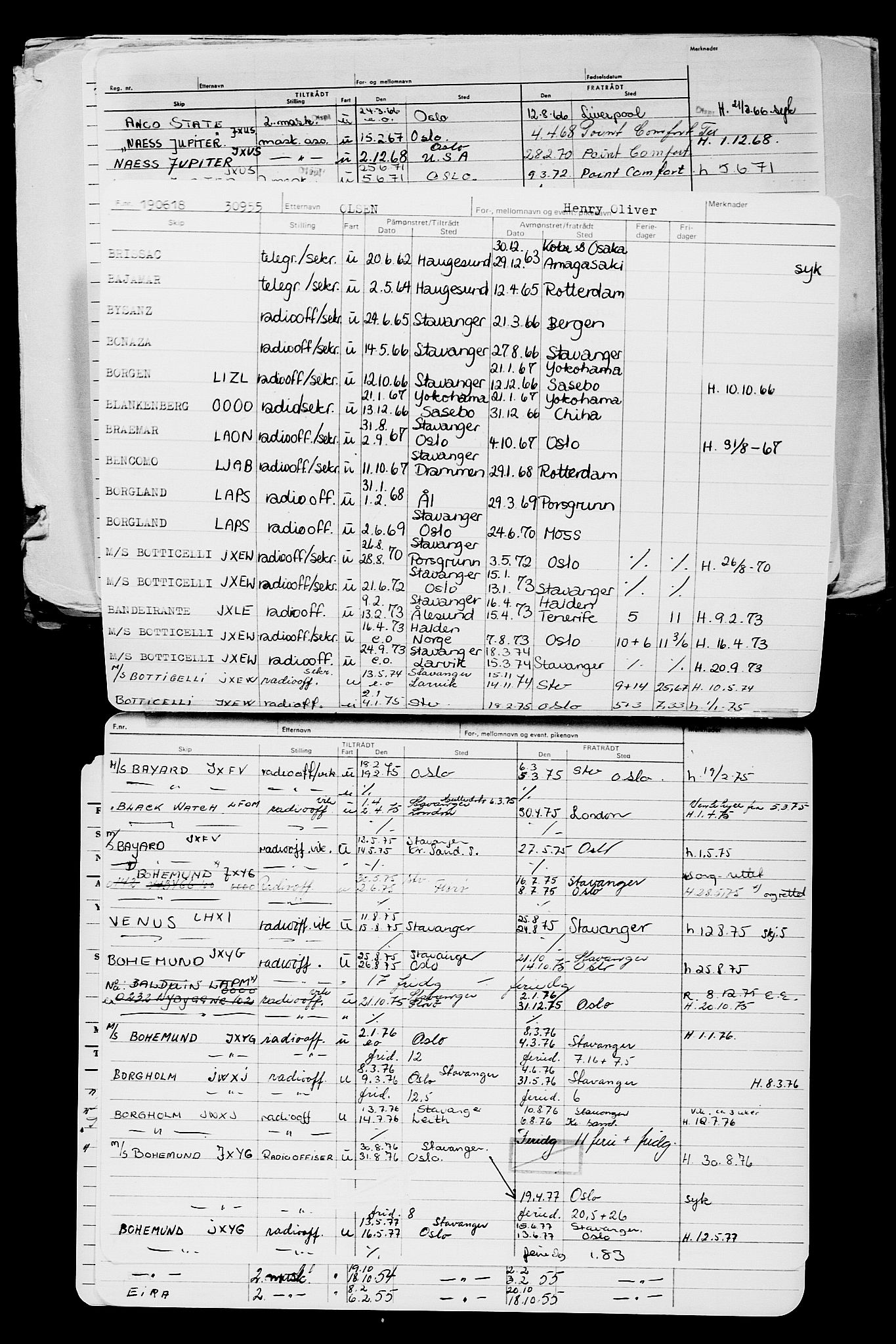 Direktoratet for sjømenn, AV/RA-S-3545/G/Gb/L0159: Hovedkort, 1918, s. 439