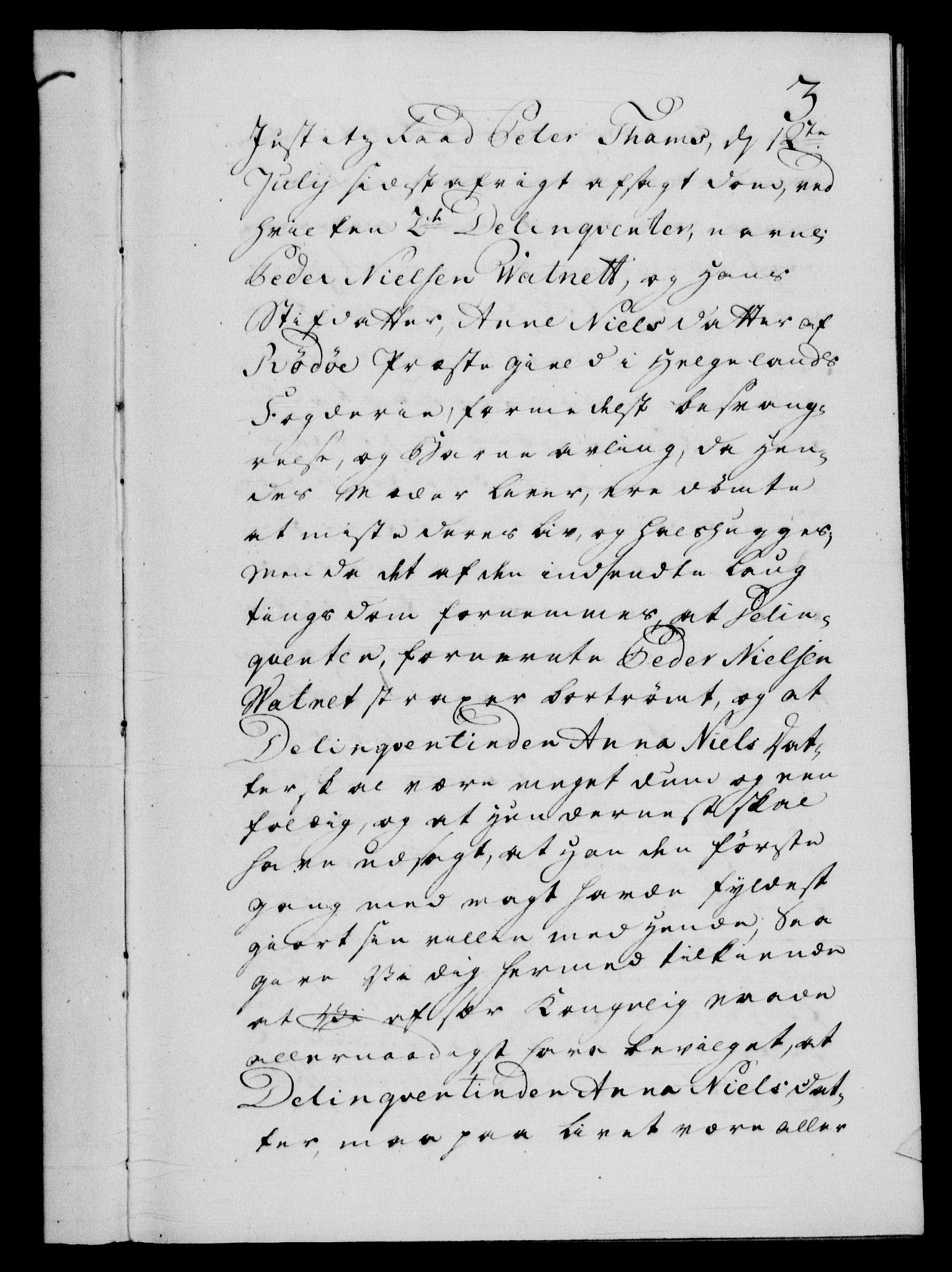 Danske Kanselli 1572-1799, AV/RA-EA-3023/F/Fc/Fca/Fcab/L0035: Norske tegnelser, 1755-1756, s. 3a