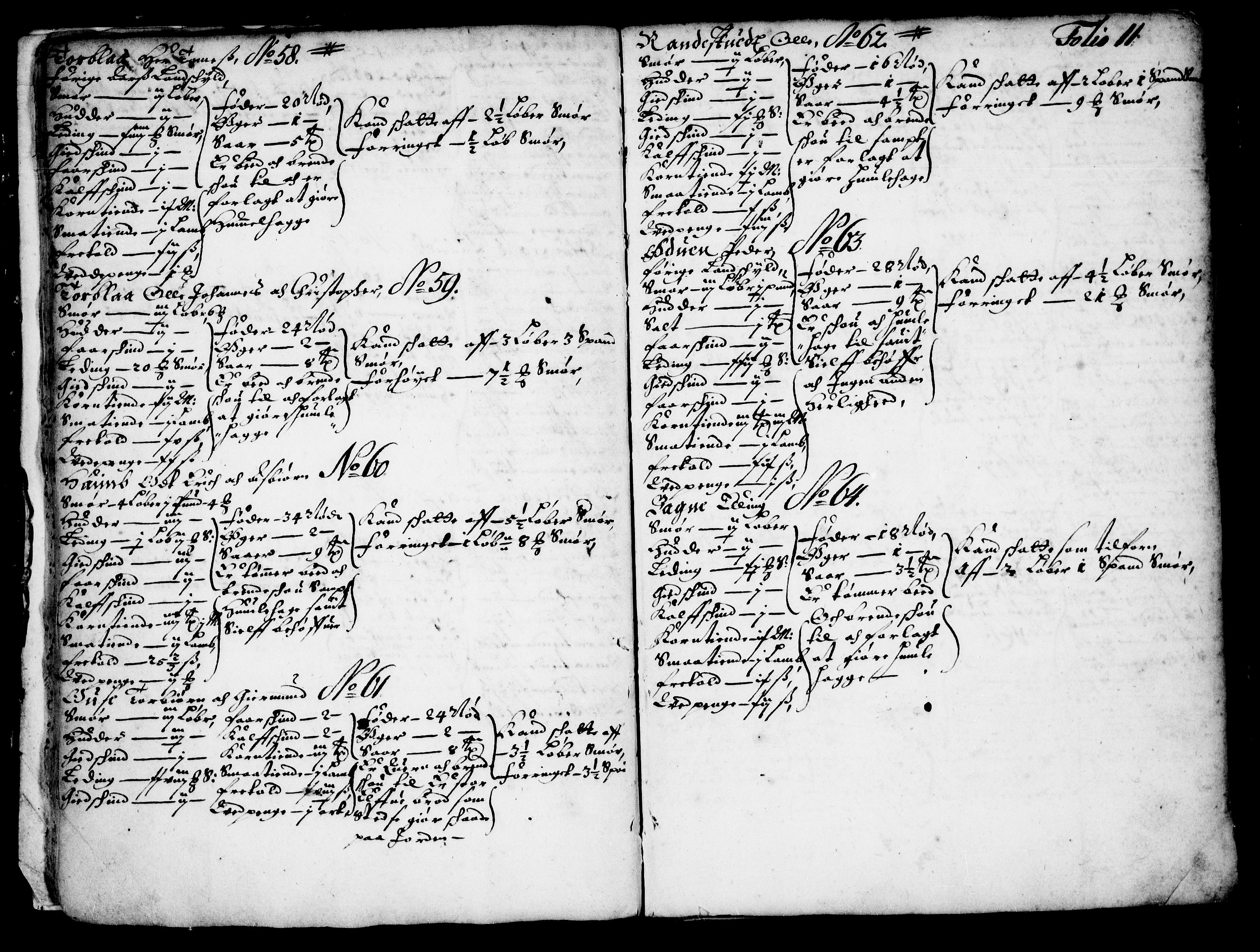 Rentekammeret inntil 1814, Realistisk ordnet avdeling, AV/RA-EA-4070/N/Nb/Nba/L0037: Hardanger fogderi, 1667, s. 10b-11a