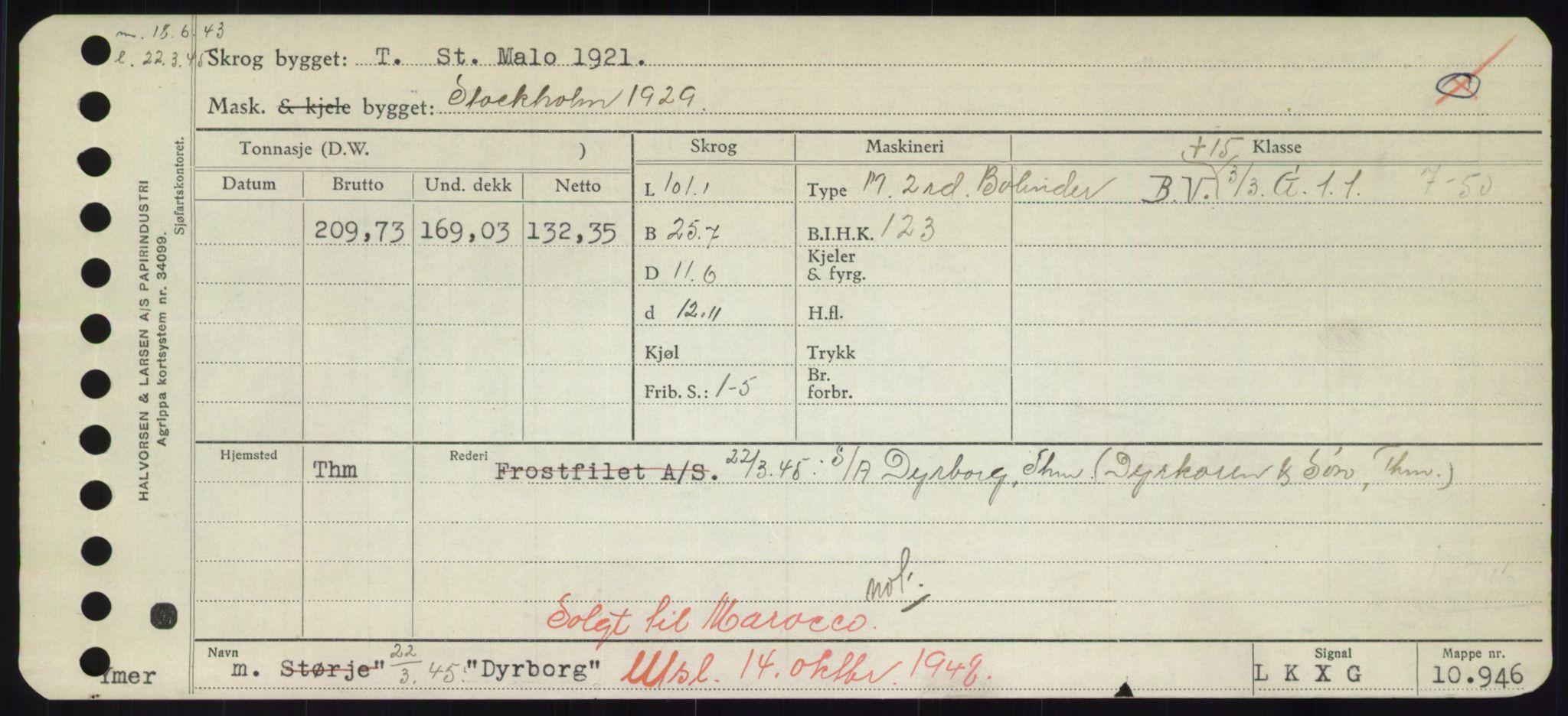 Sjøfartsdirektoratet med forløpere, Skipsmålingen, RA/S-1627/H/Hd/L0008: Fartøy, C-D, s. 717