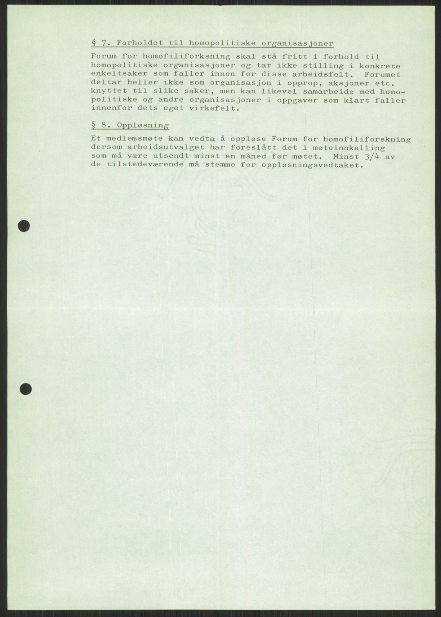 Det Norske Forbundet av 1948/Landsforeningen for Lesbisk og Homofil Frigjøring, AV/RA-PA-1216/A/Ag/L0004: Grupper, utvalg, 1974-1992, s. 403